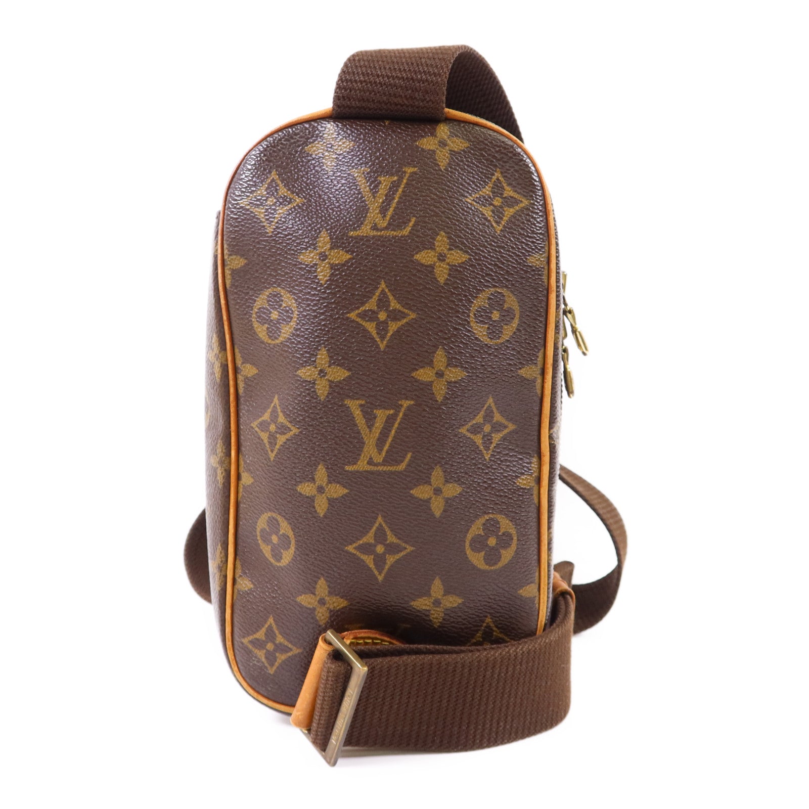 LOUIS VUITTON Monogram Pochette Gange金扣肩背袋