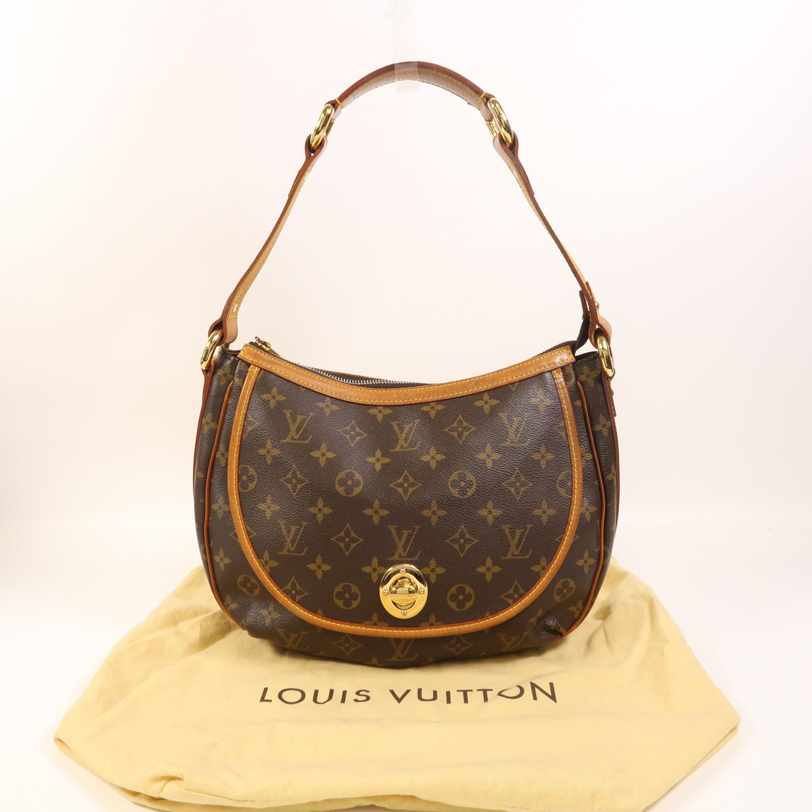 LOUIS VUITTON 【激減優惠】Monogram Tulum PM金扣肩背袋