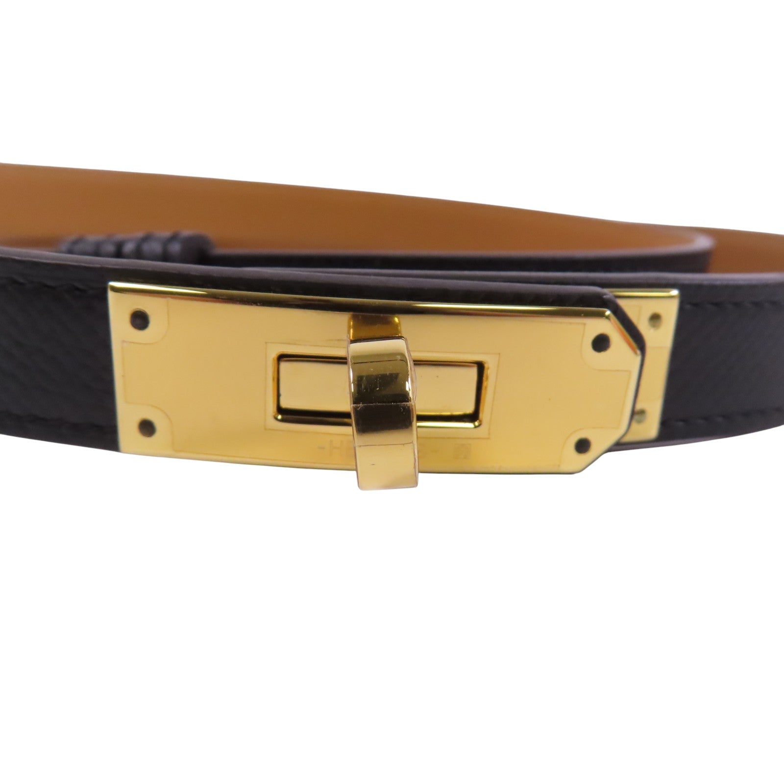 HERMES Epsom皮革Pocket 18 Belt金扣皮帶