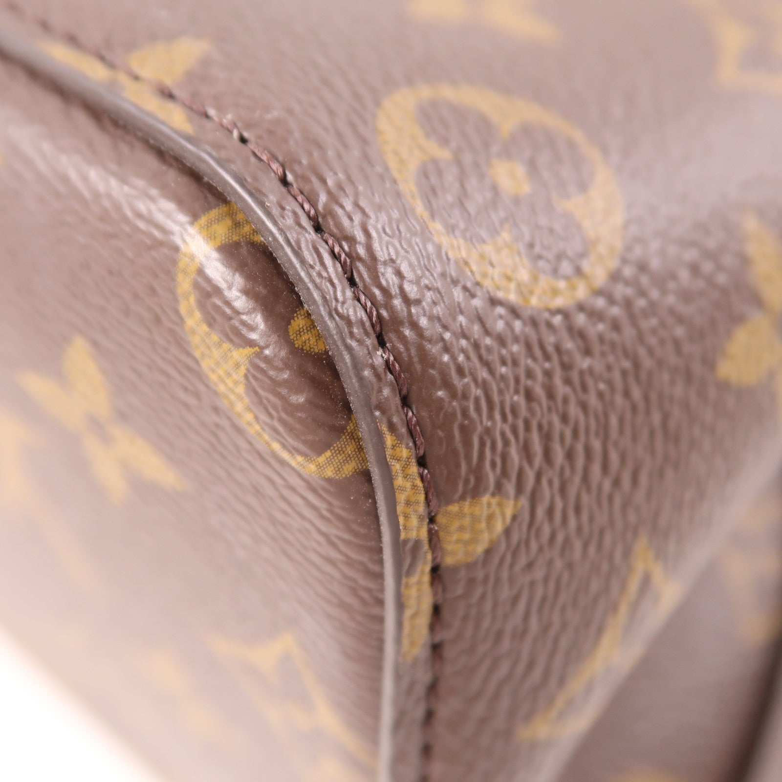 LOUIS VUITTON Monogram Neo Noe金扣手挽肩背兩用袋棕色/粉紅色