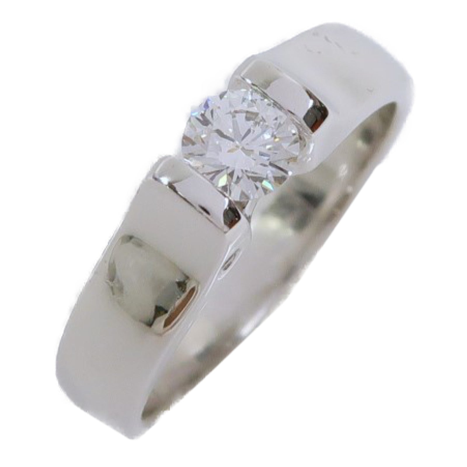 JEWELRY (PRICE DOWN) 0.32ct 0.01ct Diamond Ring PT900 Platinum US#6
