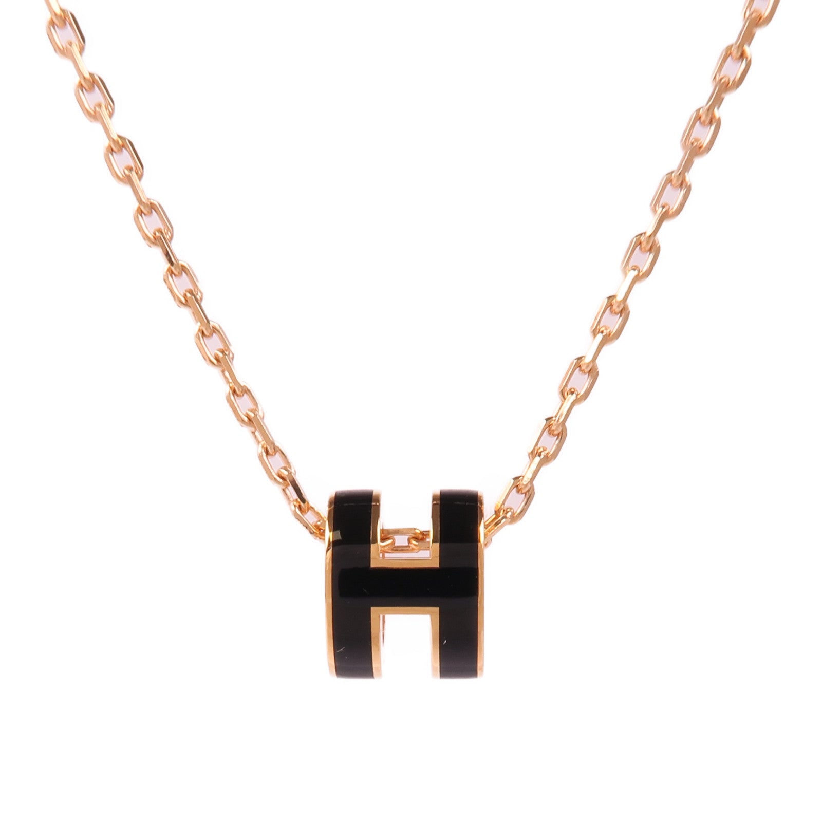 HERMES 金屬Mini Pop H Necklace項鍊