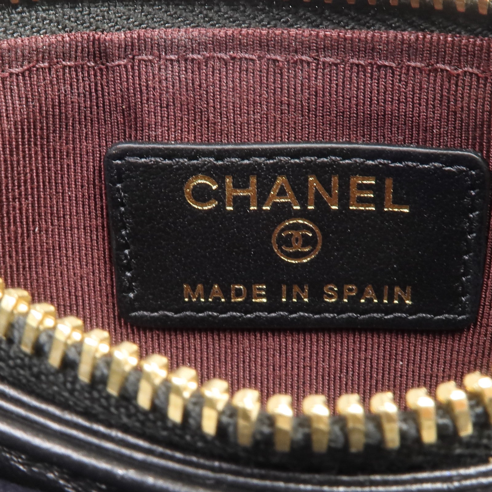 CHANEL 羊皮皮革2.55 Card Case卡片套