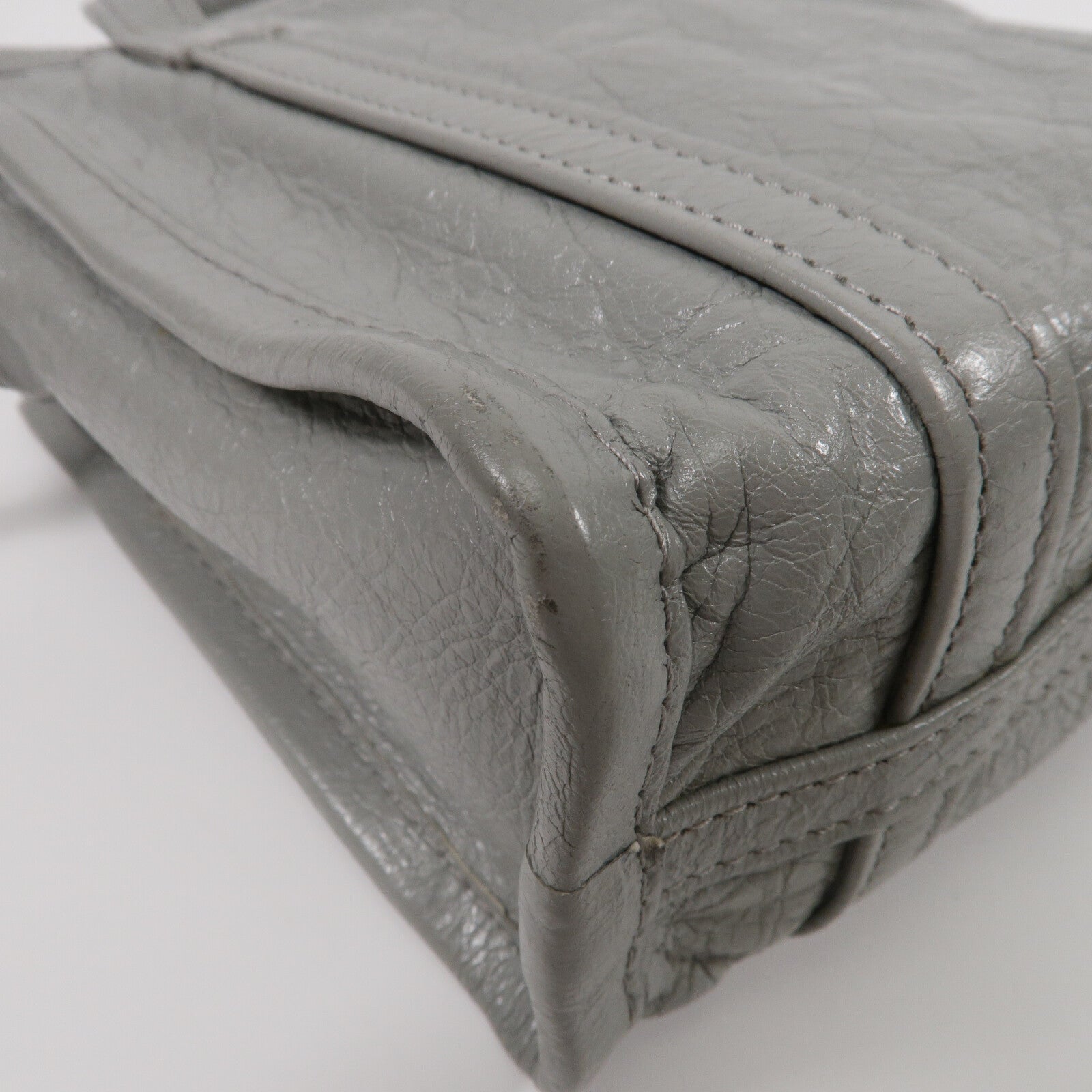 BALENCIAGA 牛皮皮革Bazaar Shopper XXS手挽肩背兩用袋