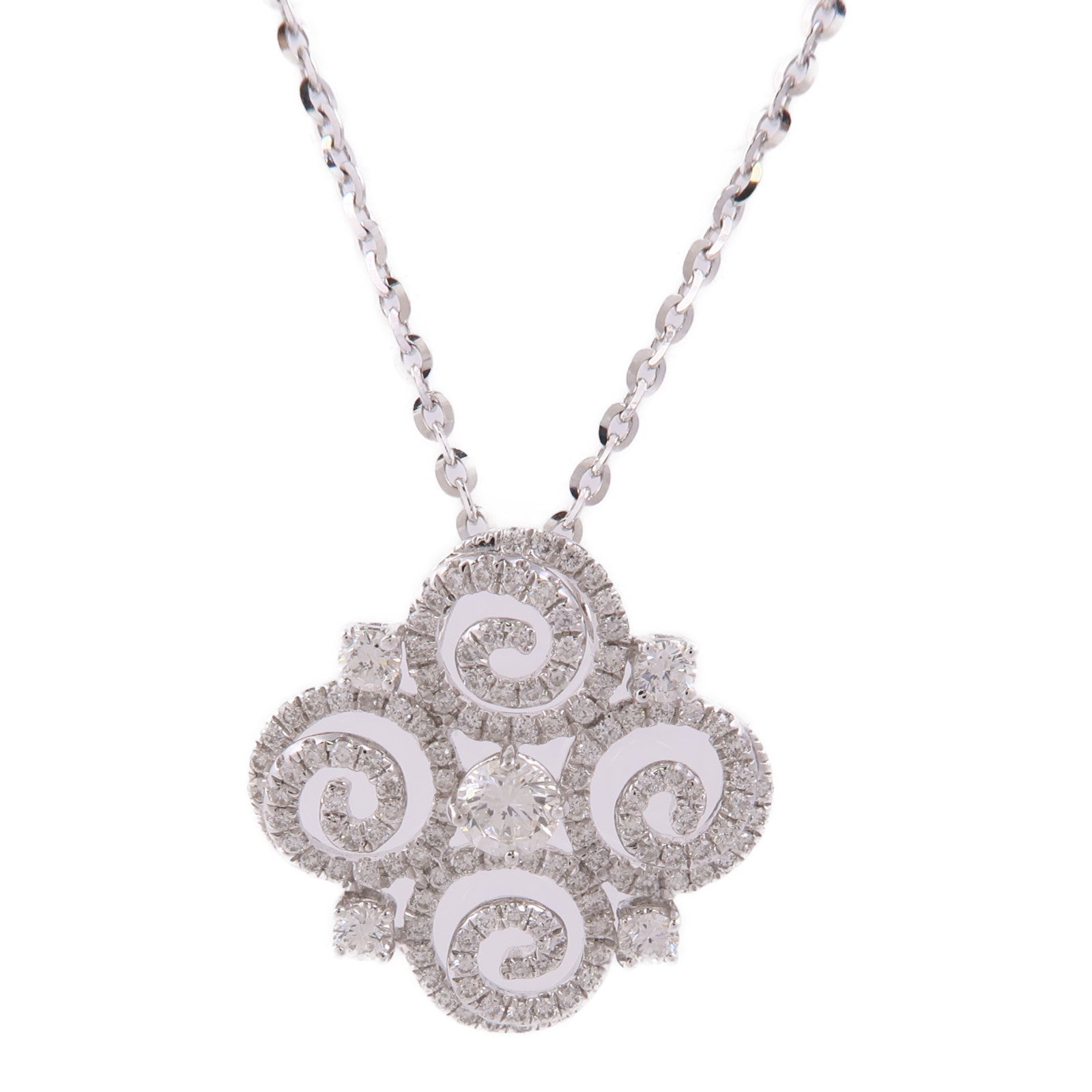 JEWELRY 【激減優惠】18K白金Diamond Necklace鑽石項鍊