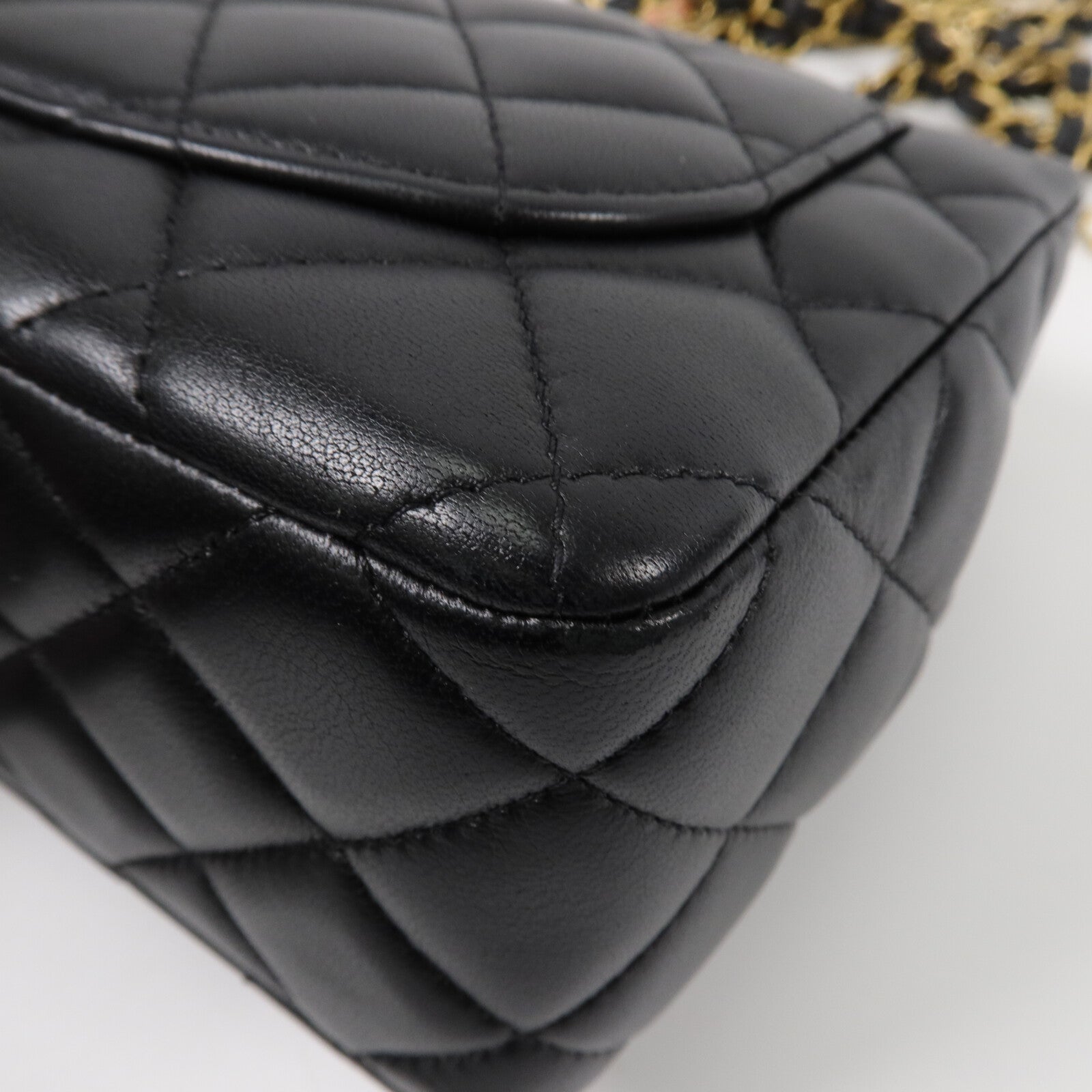 CHANEL 羊皮皮革Chain Shoulder鏈帶肩背袋