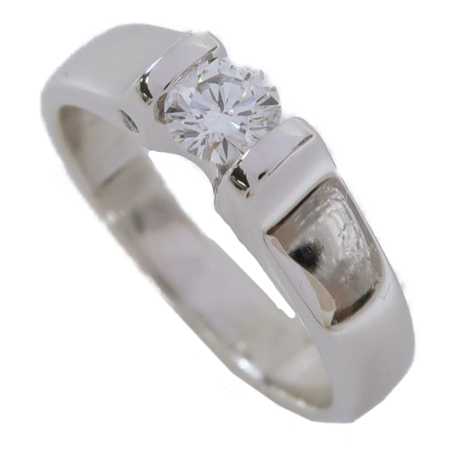JEWELRY (PRICE DOWN) 0.32ct 0.01ct Diamond Ring PT900 Platinum US#6