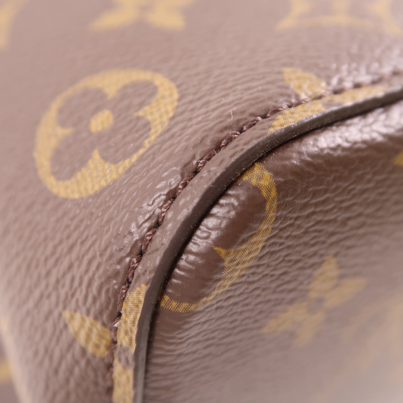 LOUIS VUITTON Monogram Neo Noe金扣手挽肩背兩用袋棕色/粉紅色