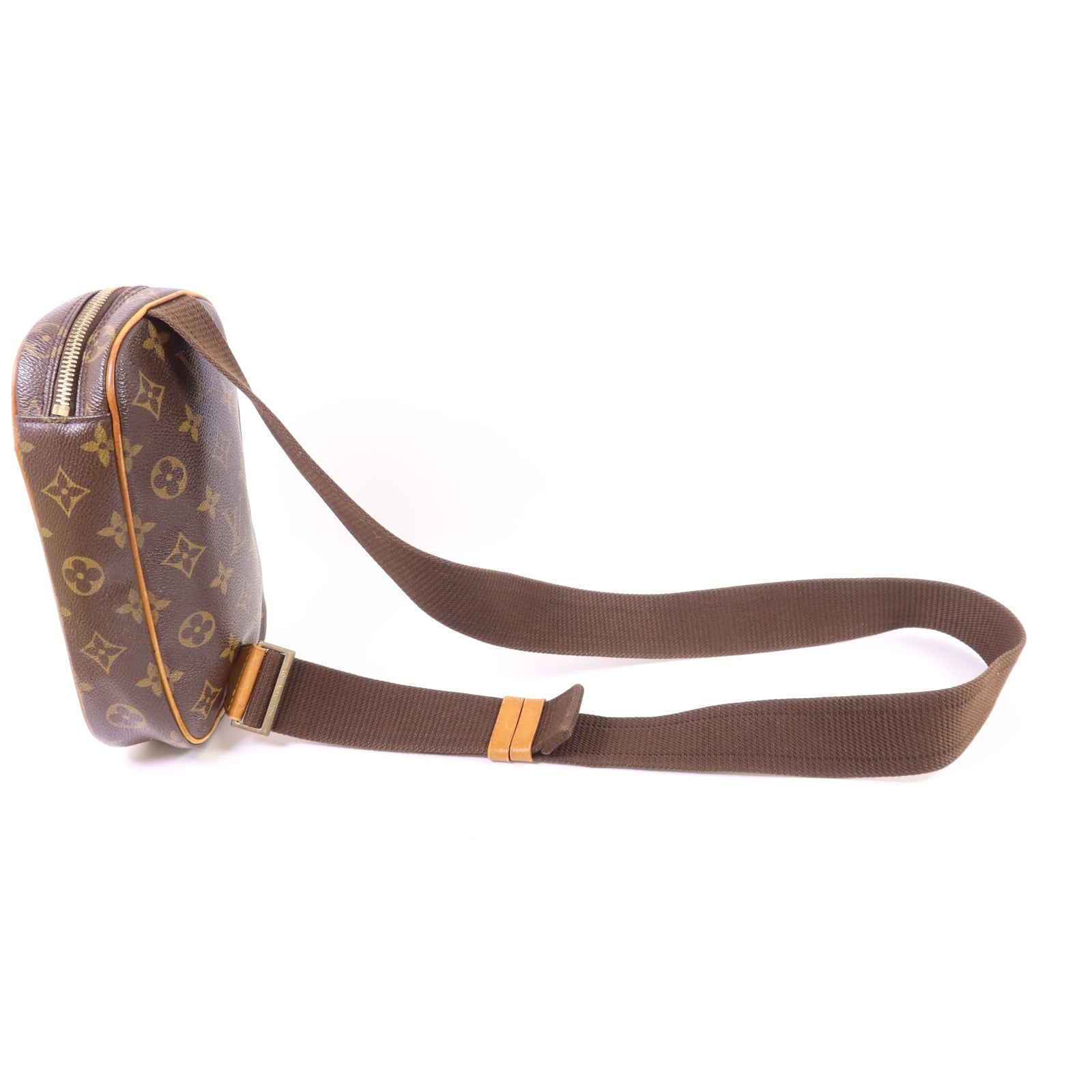 LOUIS VUITTON Monogram Pochette Gange金扣肩背袋