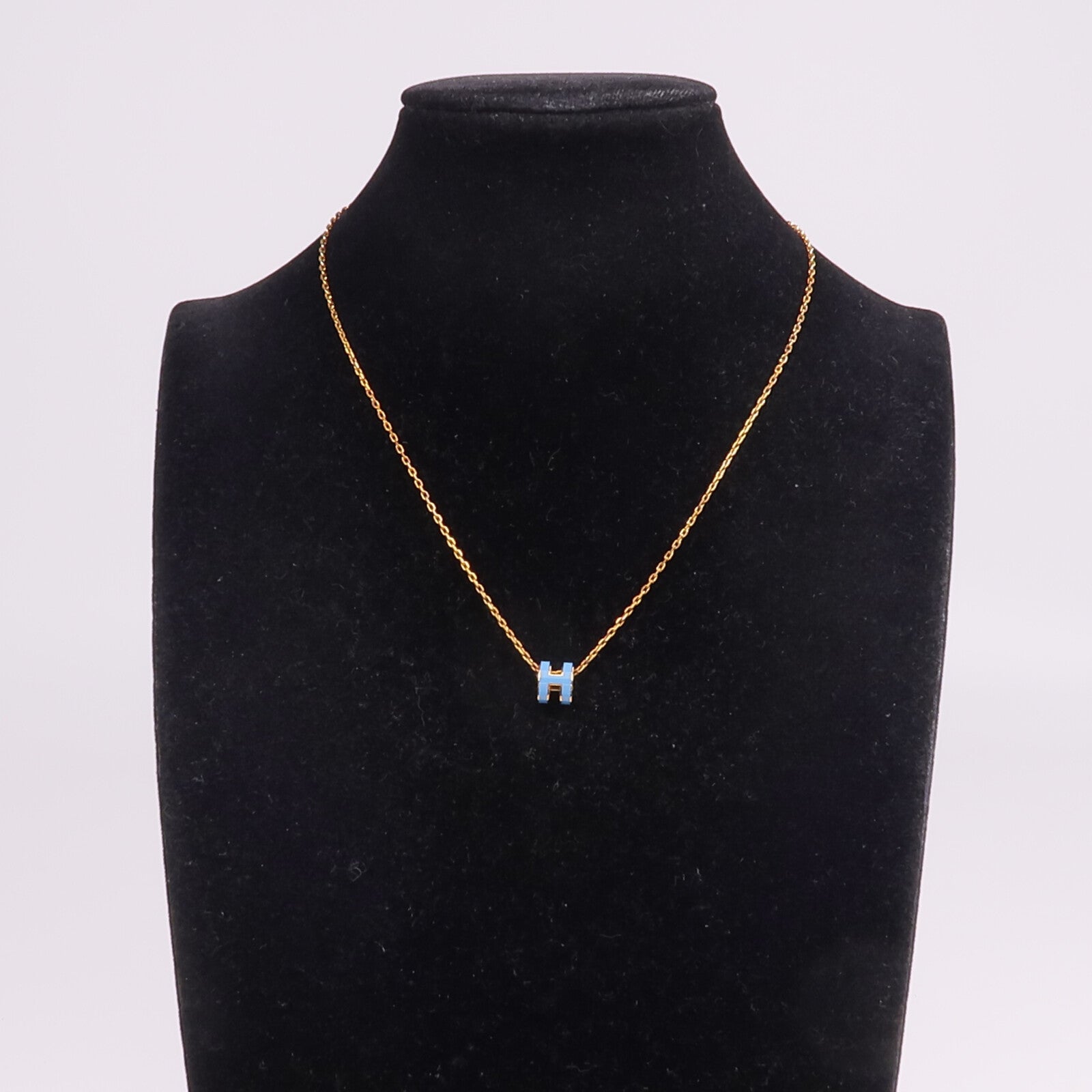 HERMES 金屬Mini Pop H項鍊