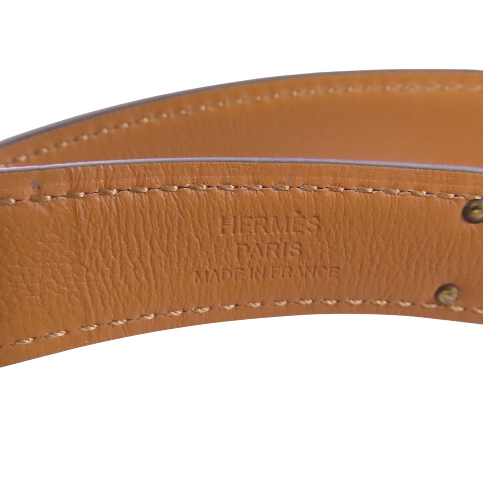 HERMES Epsom皮革Pocket 18 Belt金扣皮帶