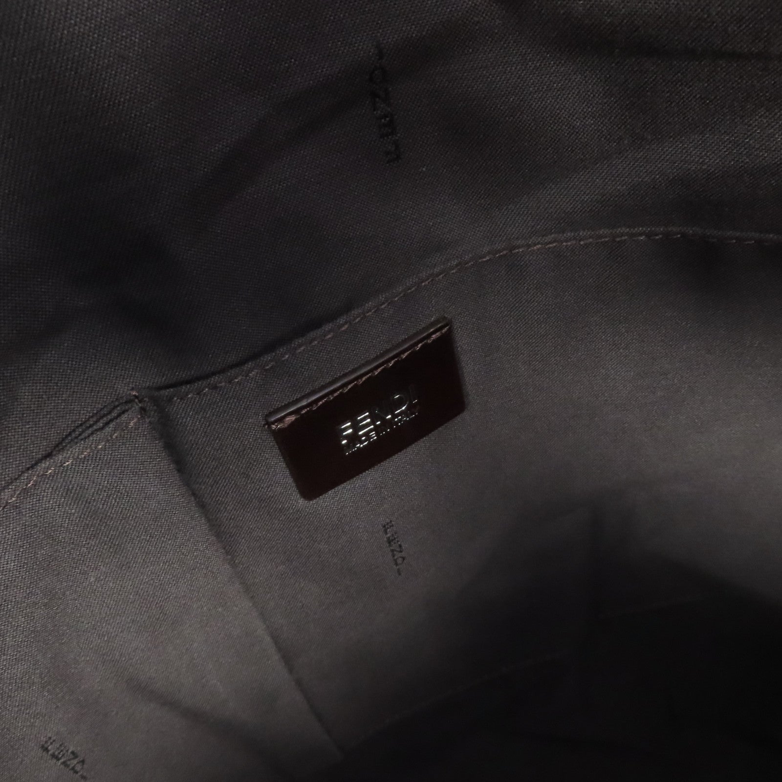 FENDI 塗層帆布Zucca Large Tote Bag手挽袋啡色