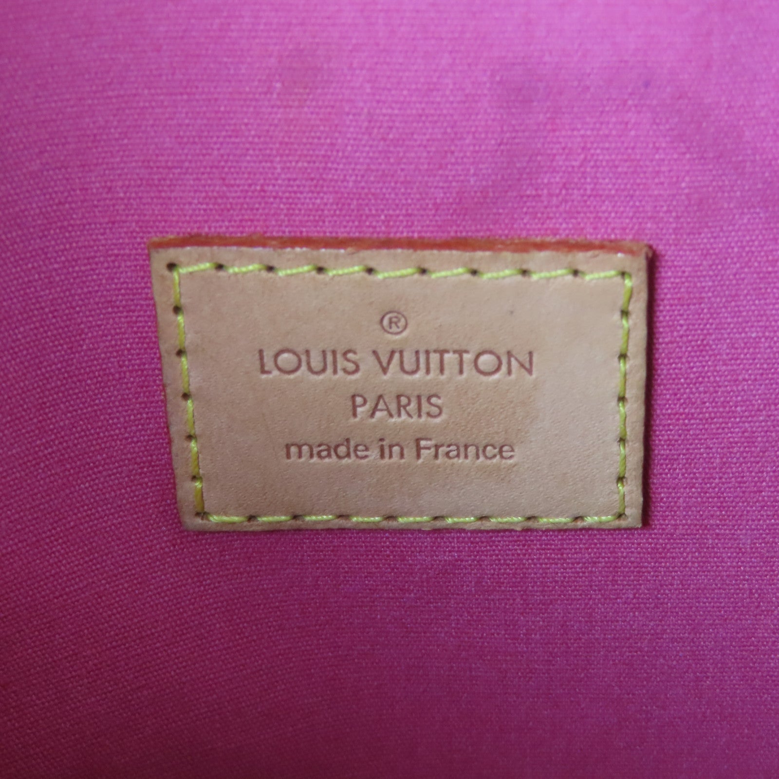 LOUIS VUITTON 【激減優惠】Vernis Brentwood金扣肩背袋粉紅色