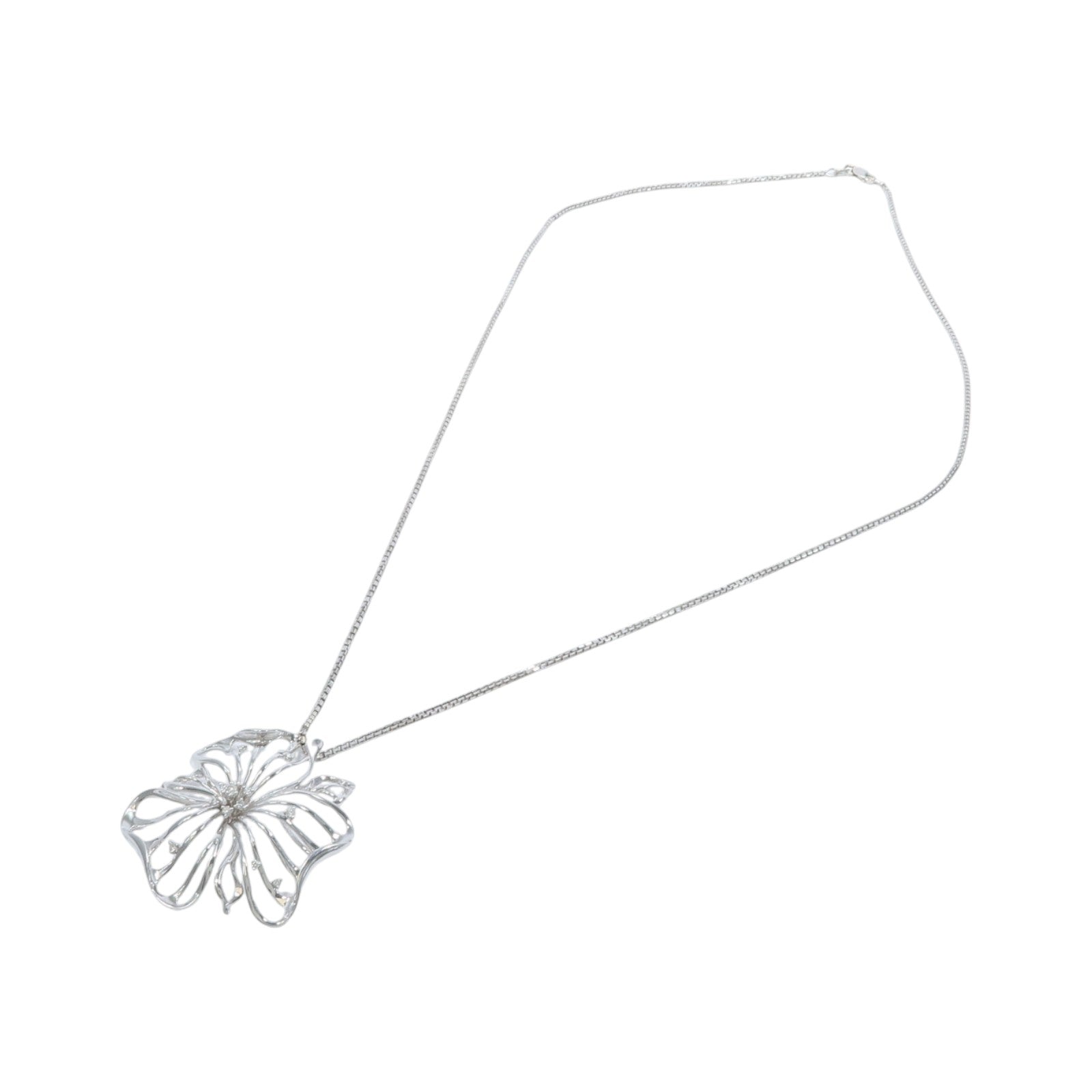 JEWELRY 18K白金Diamond Necklace鑽石項鍊
