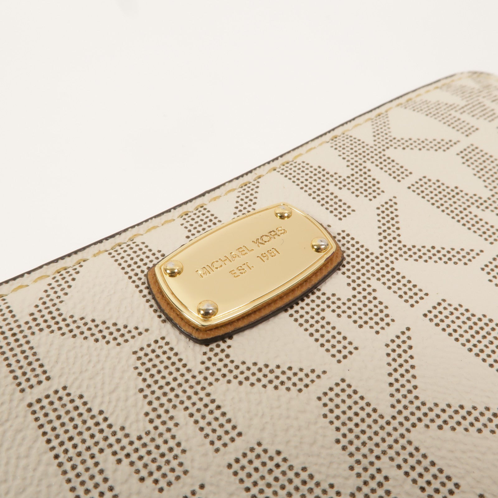 Michael Kors 塗層帆布Jet Set Travel Long Wallet長錢包