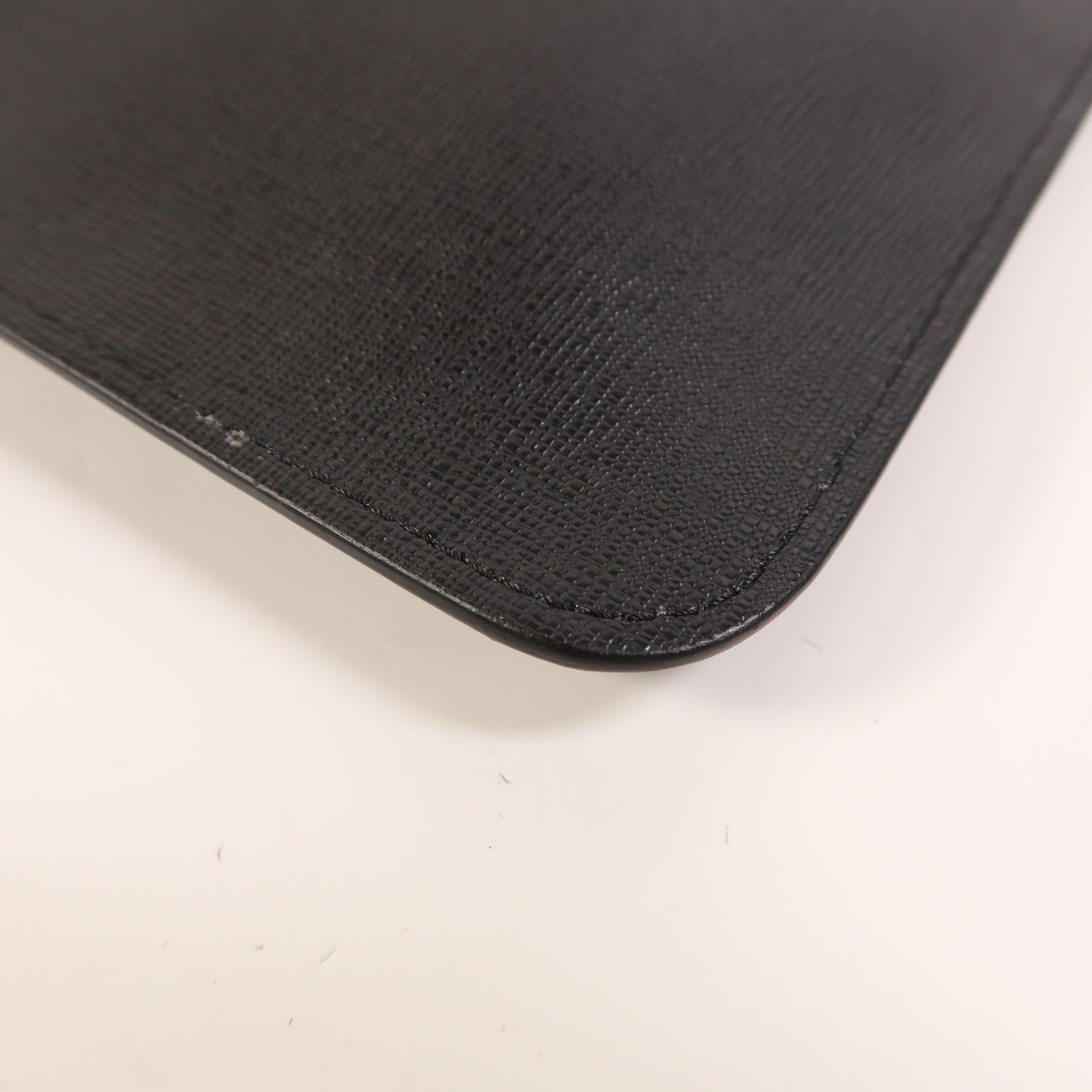 FENDI 牛皮皮革Clutch Bag銀扣手拿包