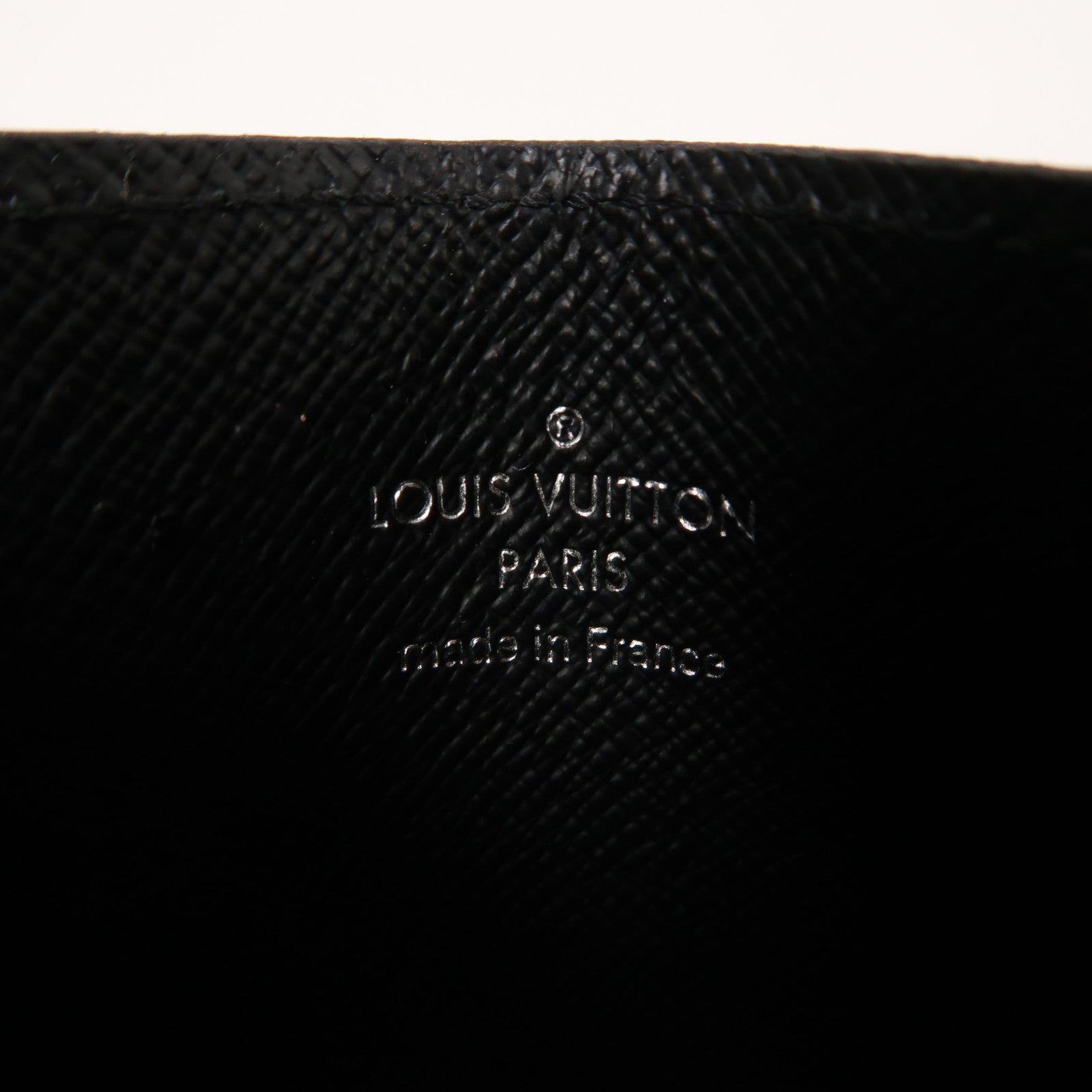 LOUIS VUITTON Monogram Eclipse Double Card Holder卡片套黑色