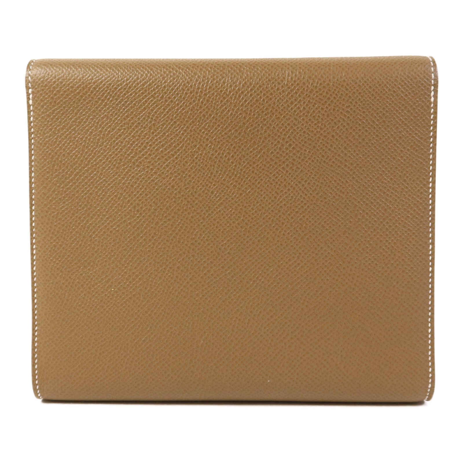 HERMES Epsom皮革Clic 16金扣肩背袋Etoupe