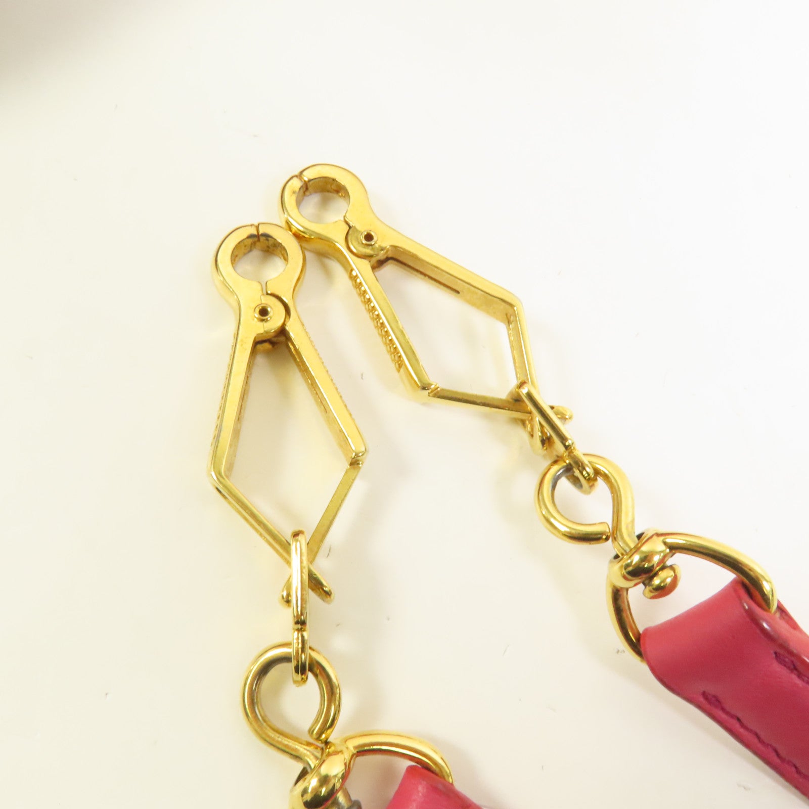 Miu Miu 牛皮皮革2 Way Shoulder金扣手挽肩背兩用袋