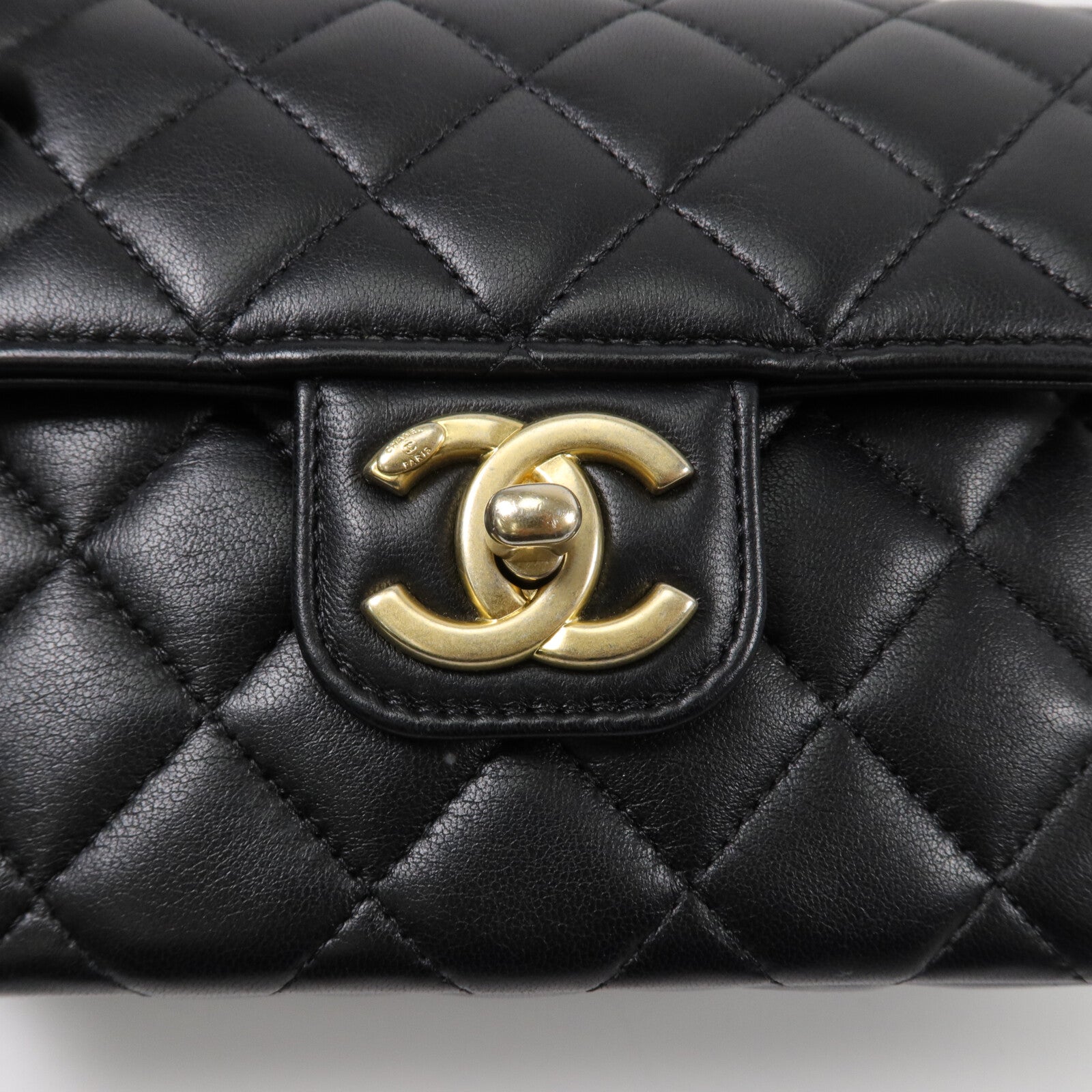 CHANEL 羊皮皮革Chain Shoulder鏈帶肩背袋