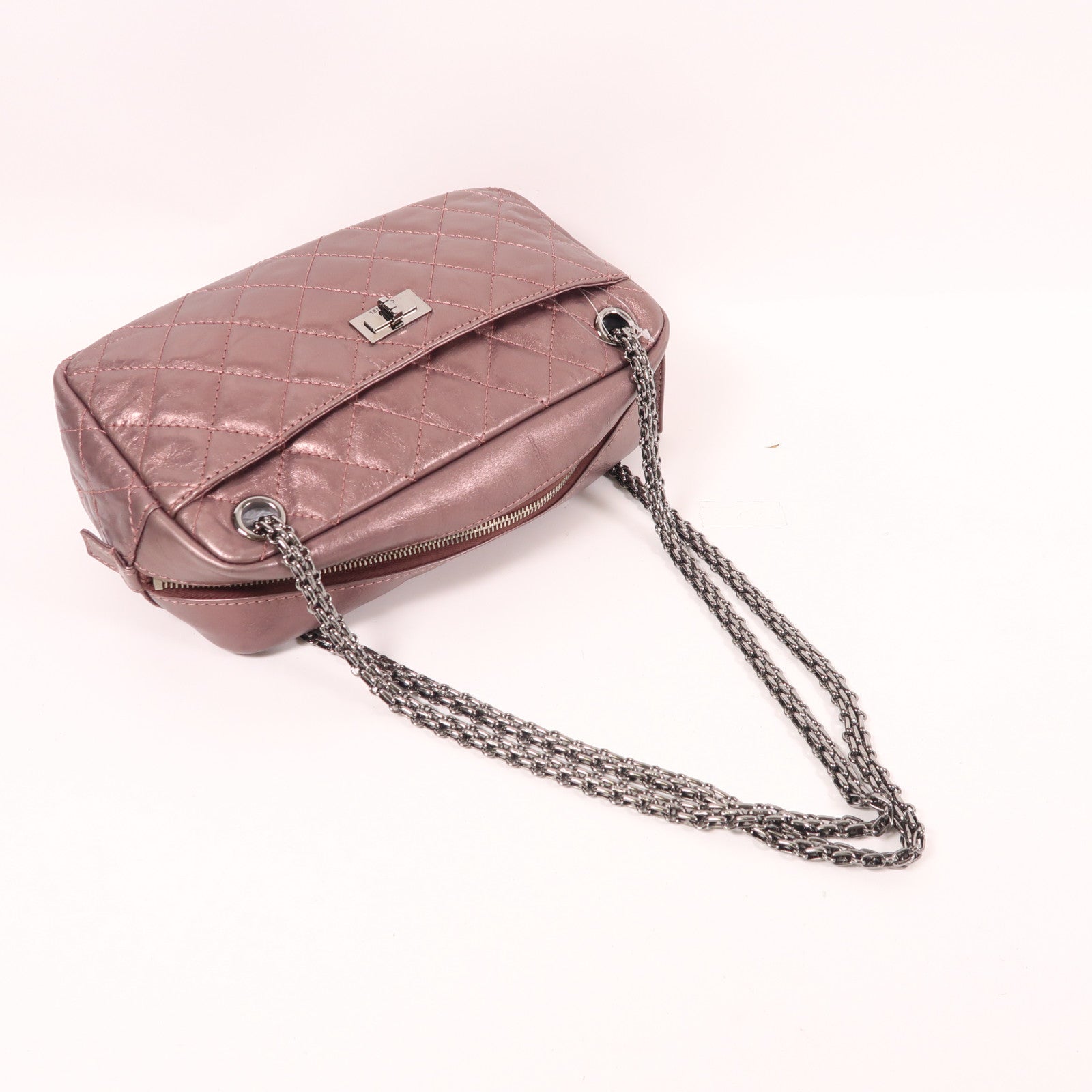 CHANEL 【激減優惠】牛皮皮革Chain Shoulder鏈帶肩背袋