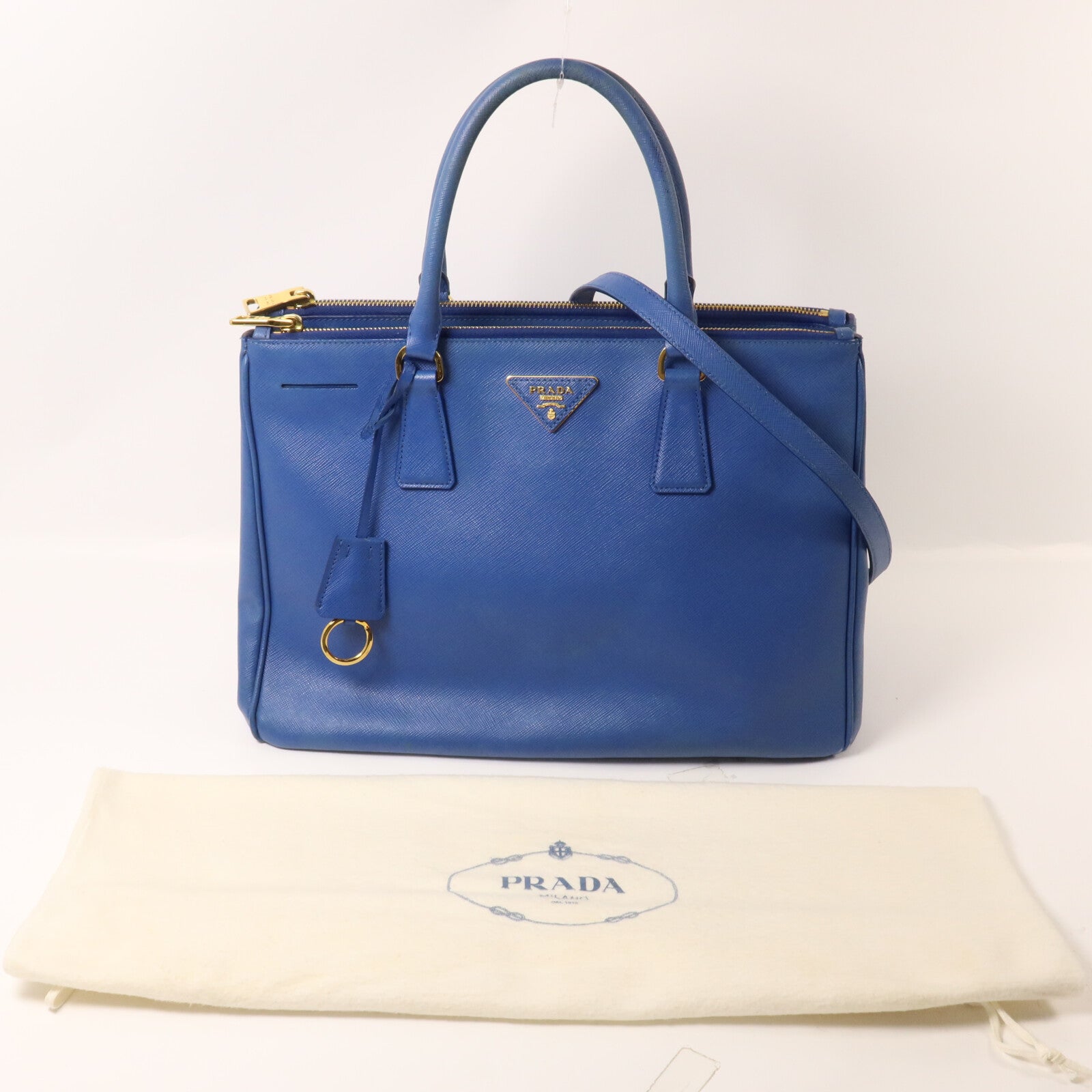 PRADA Saffiano皮革Killer Bag手挽肩背兩用袋
