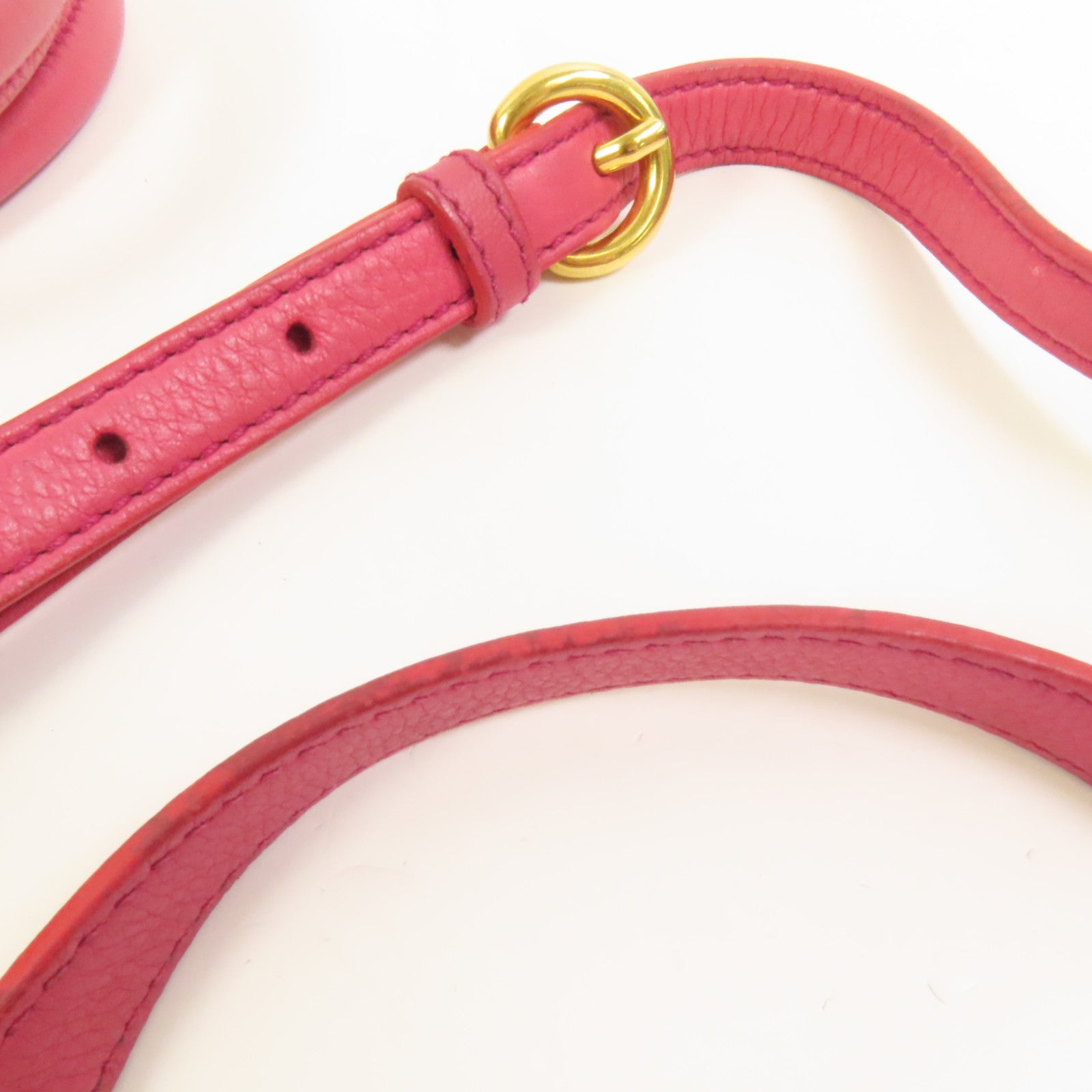 Miu Miu 牛皮皮革2 Way Shoulder金扣手挽肩背兩用袋