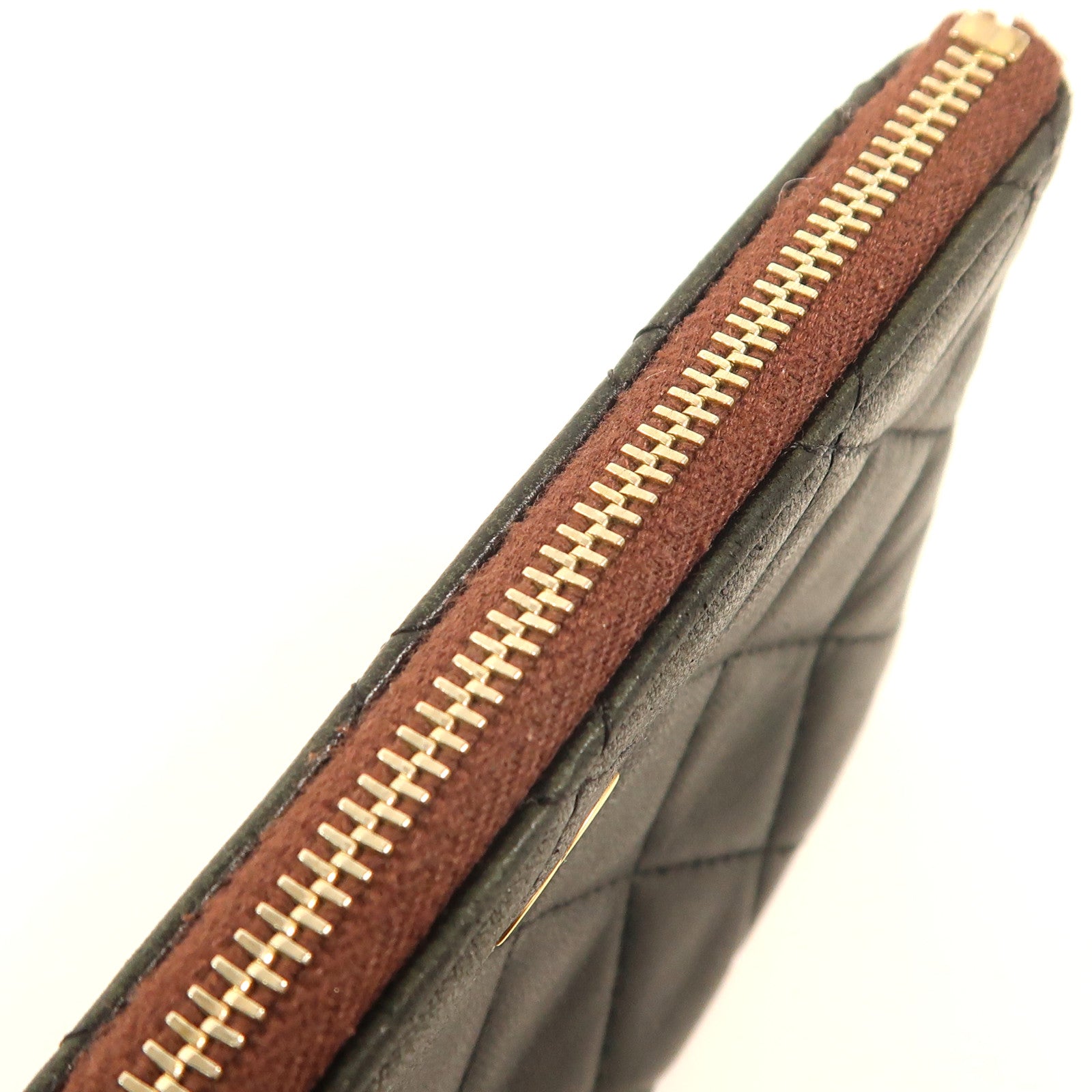 CHANEL 羊皮皮革Pouch金扣手拿包