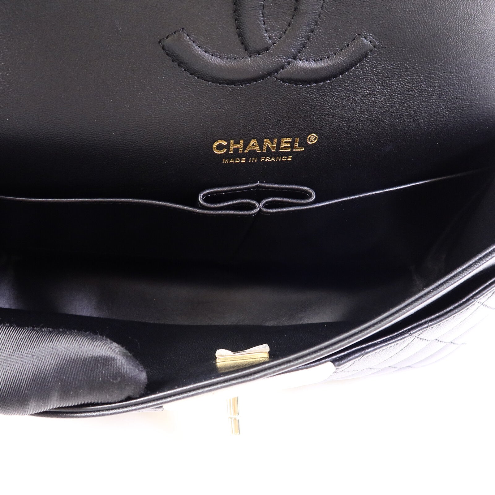 CHANEL 羊皮皮革Classic 25鏈帶肩背袋