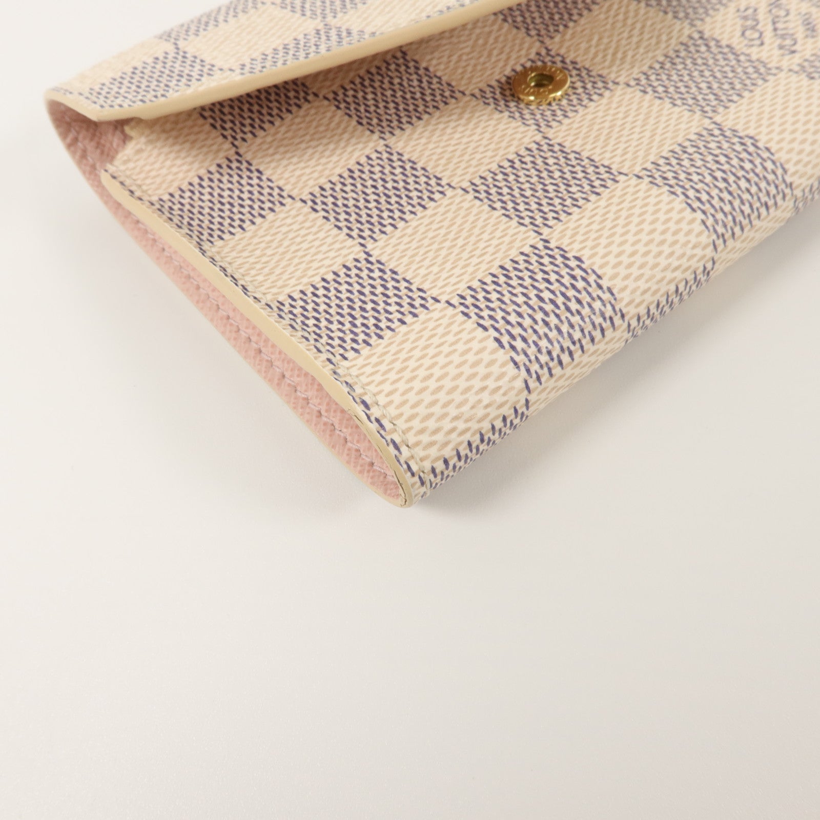 LOUIS VUITTON Damier Azur Victorine Wallet錢包