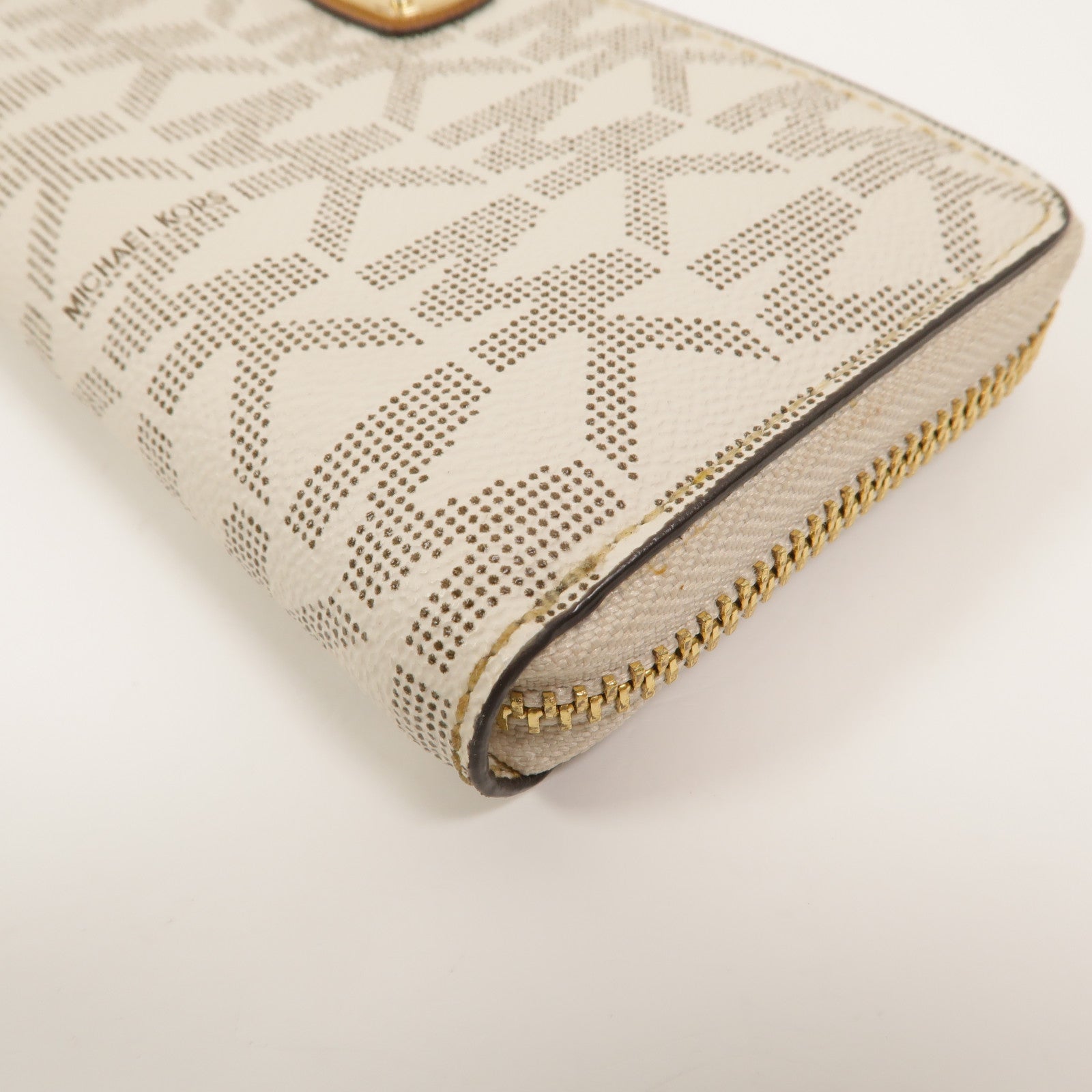 Michael Kors 塗層帆布Jet Set Travel Long Wallet長錢包
