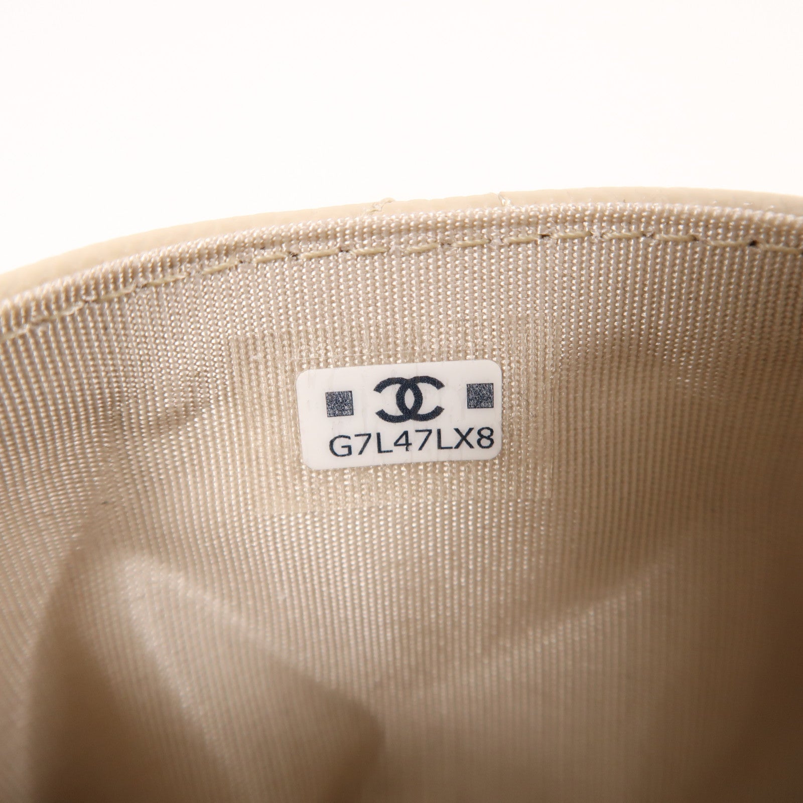 CHANEL 牛皮皮革Card Case金扣卡片套