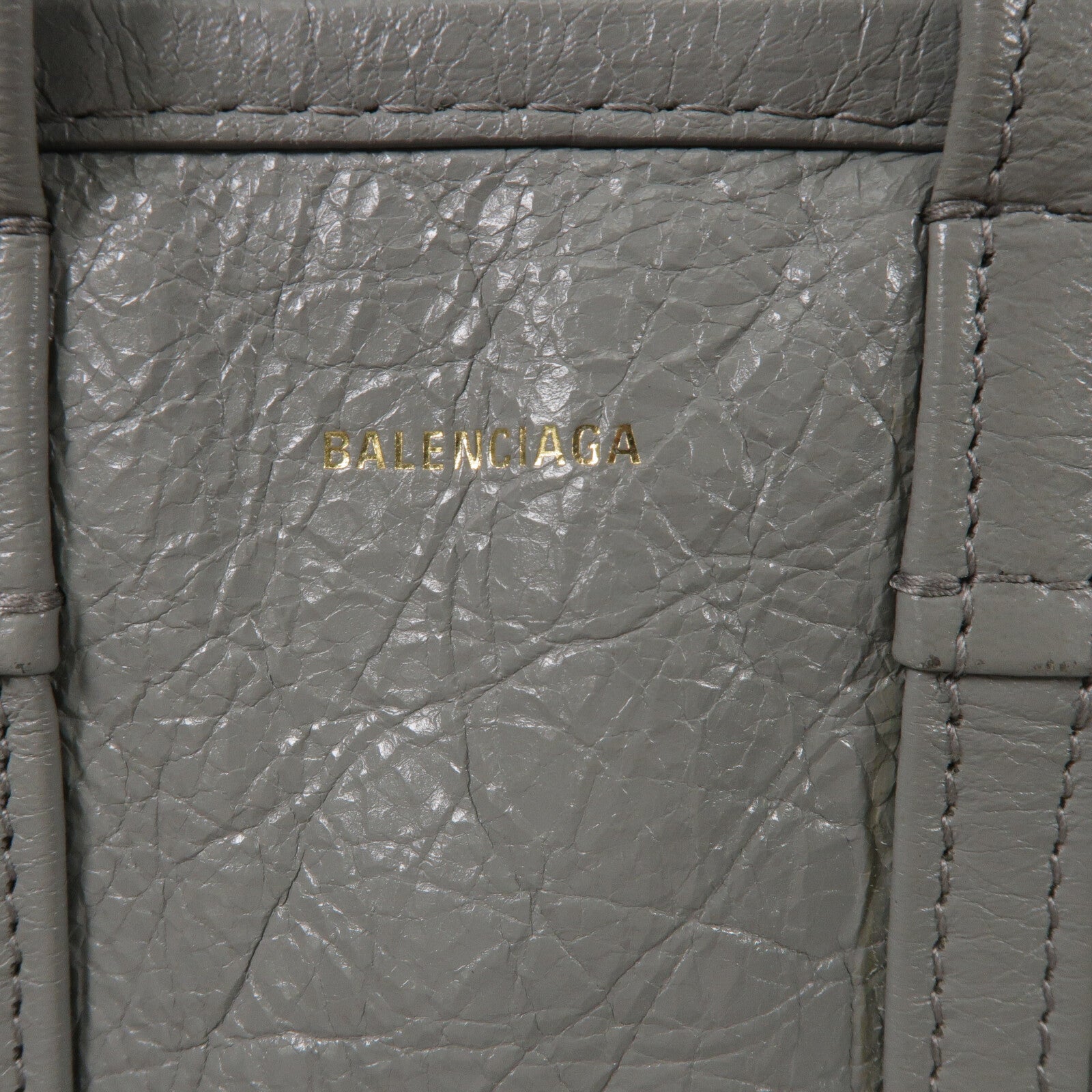 BALENCIAGA 牛皮皮革Bazaar Shopper XXS手挽肩背兩用袋