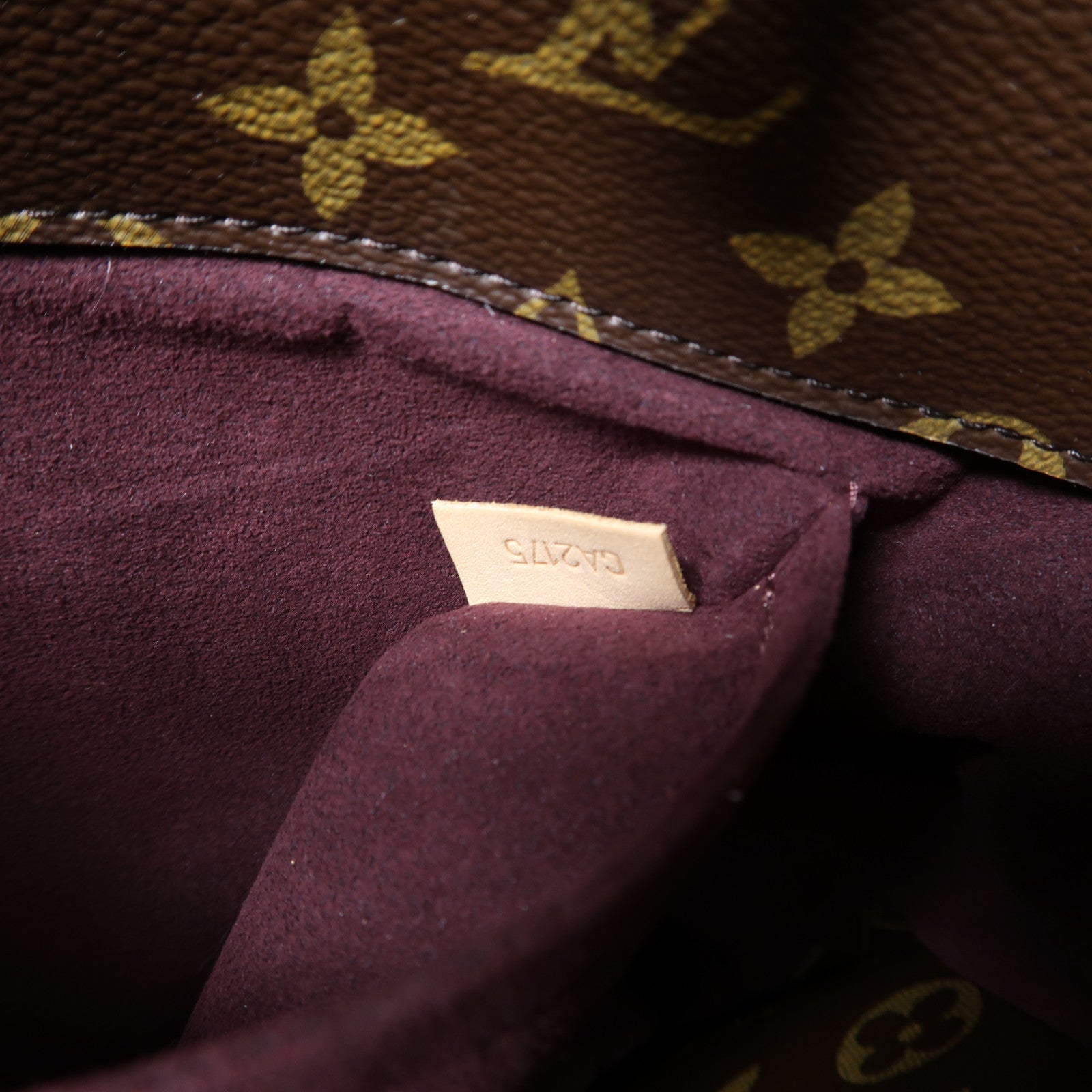 LOUIS VUITTON 【激減優惠】Monogram Montaigne MM金扣手挽肩背兩用袋啡色