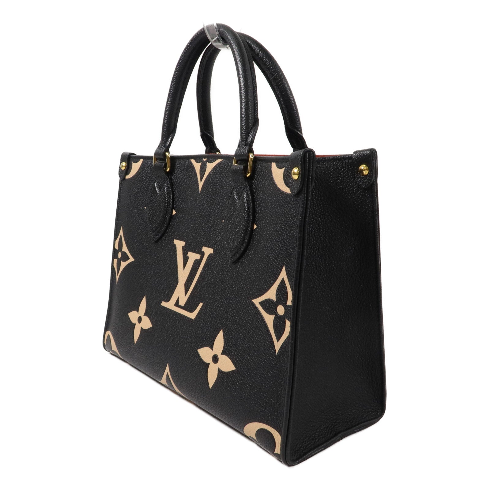 LOUIS VUITTON Monogram Empreinte On The Go PM手挽肩背兩用袋