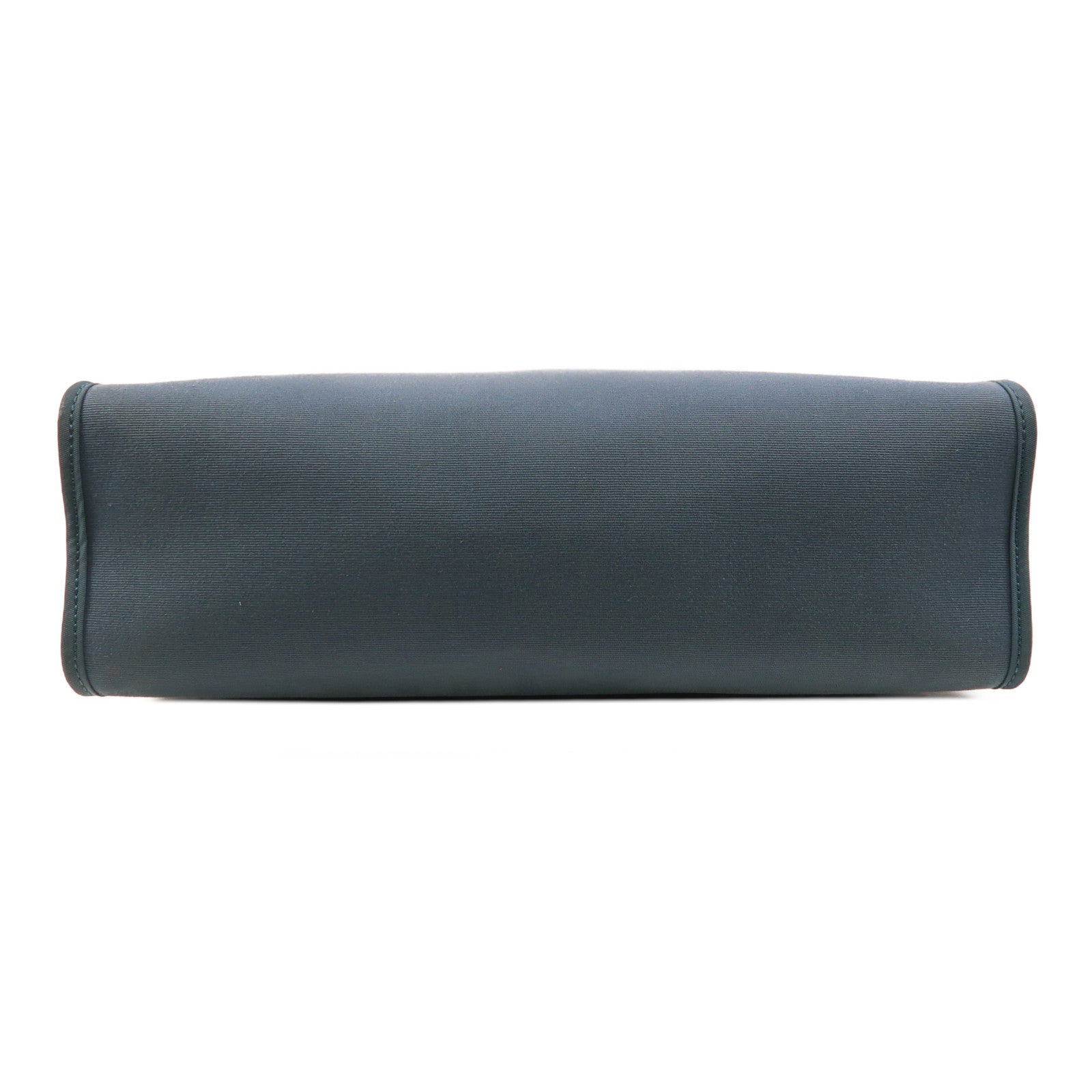 HERMES 帆布Herbag PM銀扣手挽肩背兩用袋Bleu Tempete/Rouge H