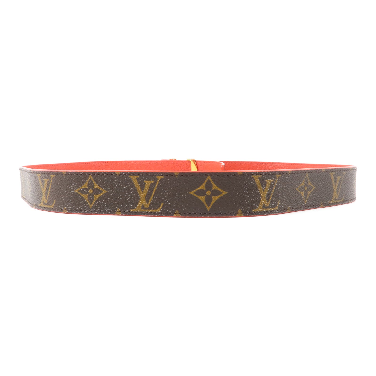 LOUIS VUITTON Monogram LV Initiales 90cm Belt皮帶