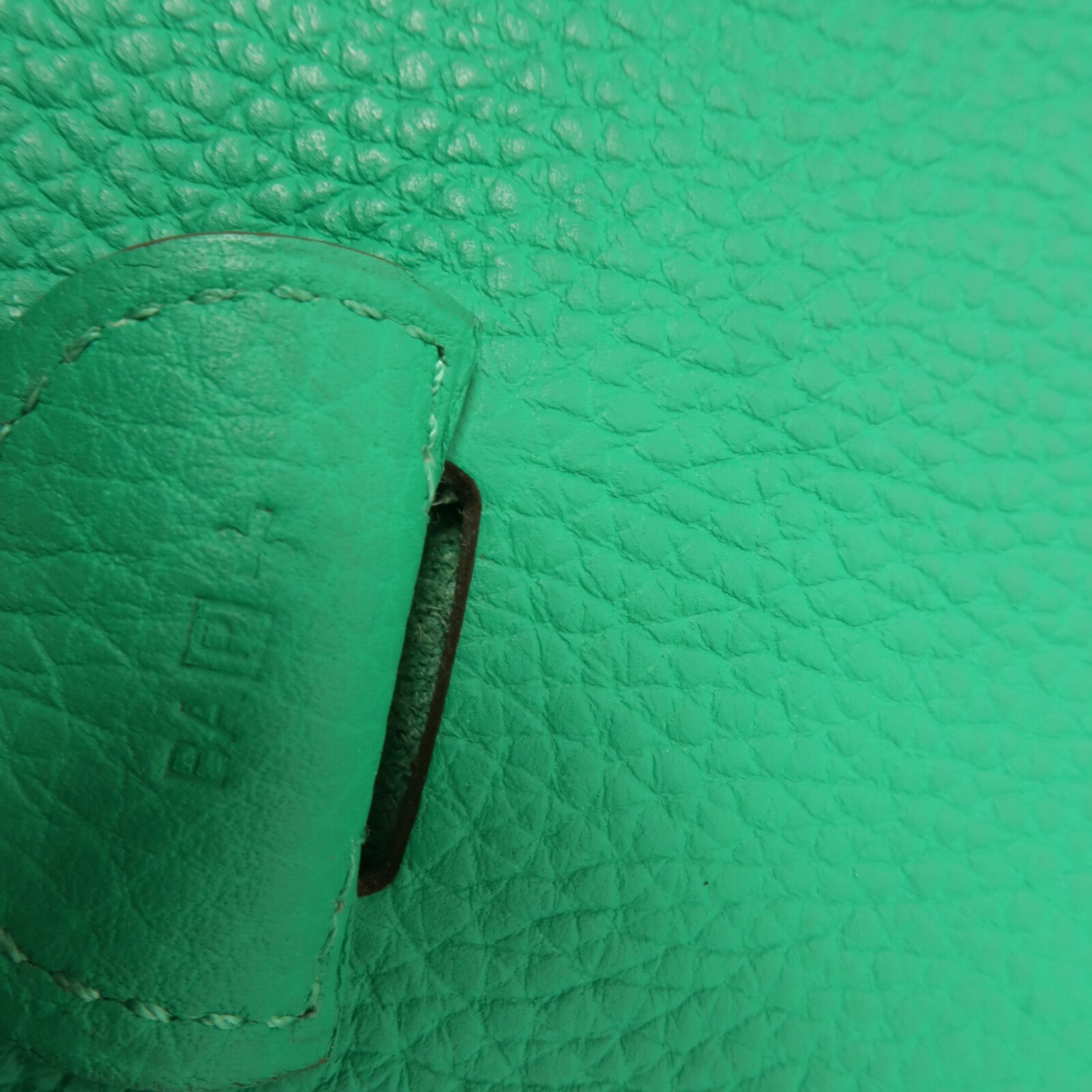 HERMES Togo皮革Evelyne GM肩背袋Bamboo