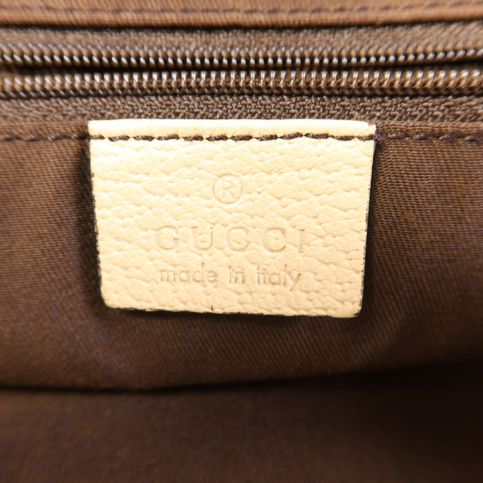 GUCCI 帆布Abbey Tote Bag金扣手挽袋