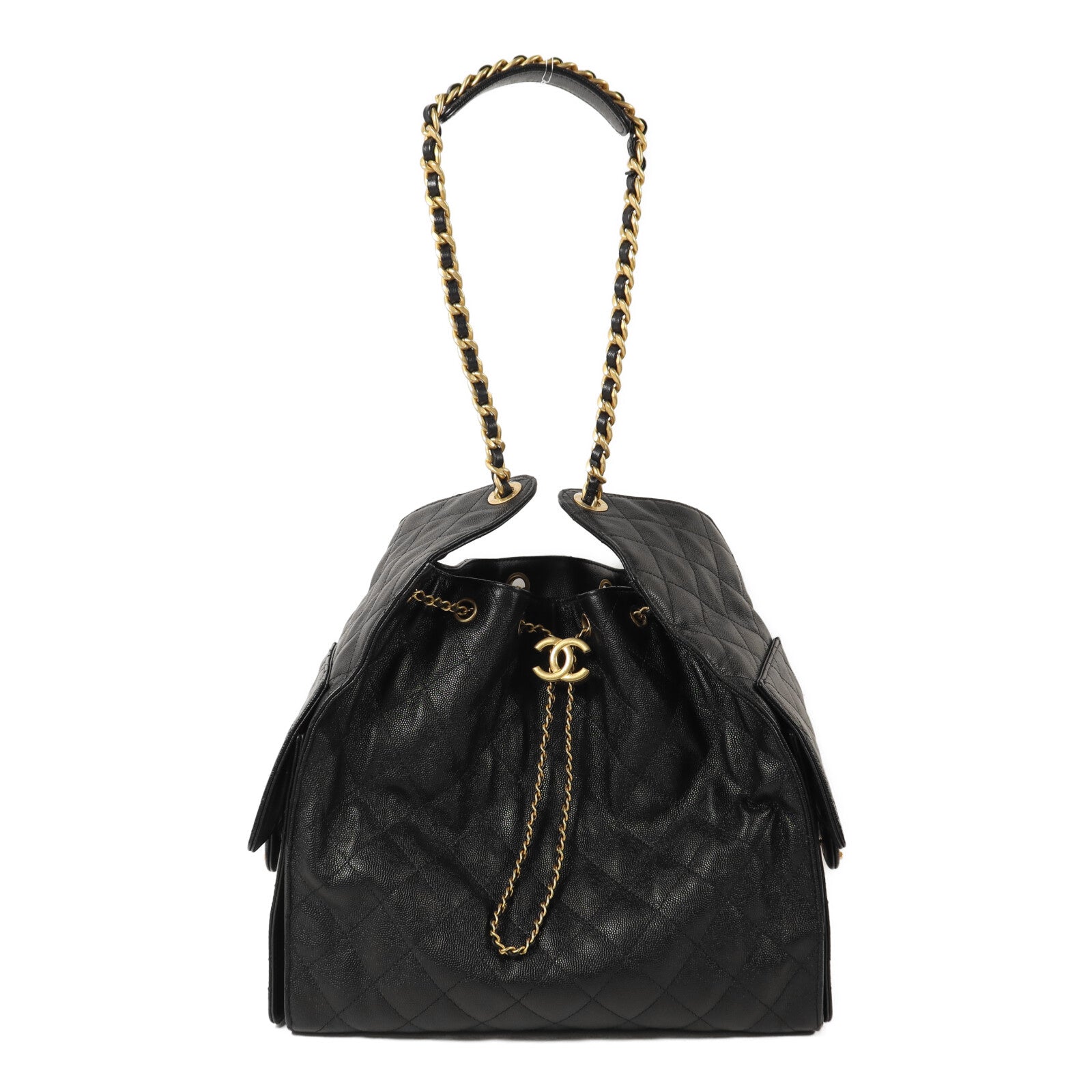 CHANEL 牛皮皮革25 Medium Hand Bag鏈帶手挽袋