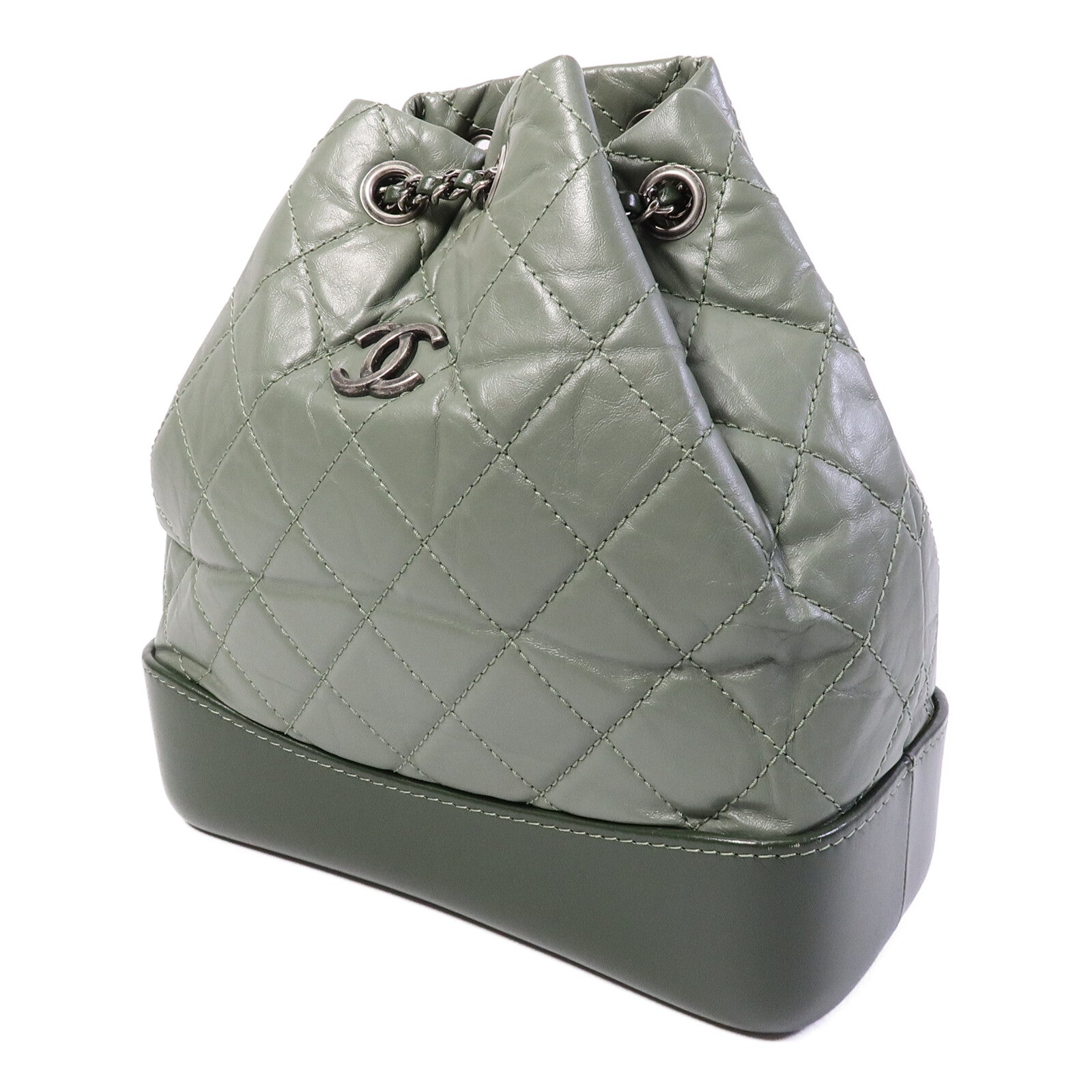 CHANEL 羊皮皮革Gabrielle BackPack背包