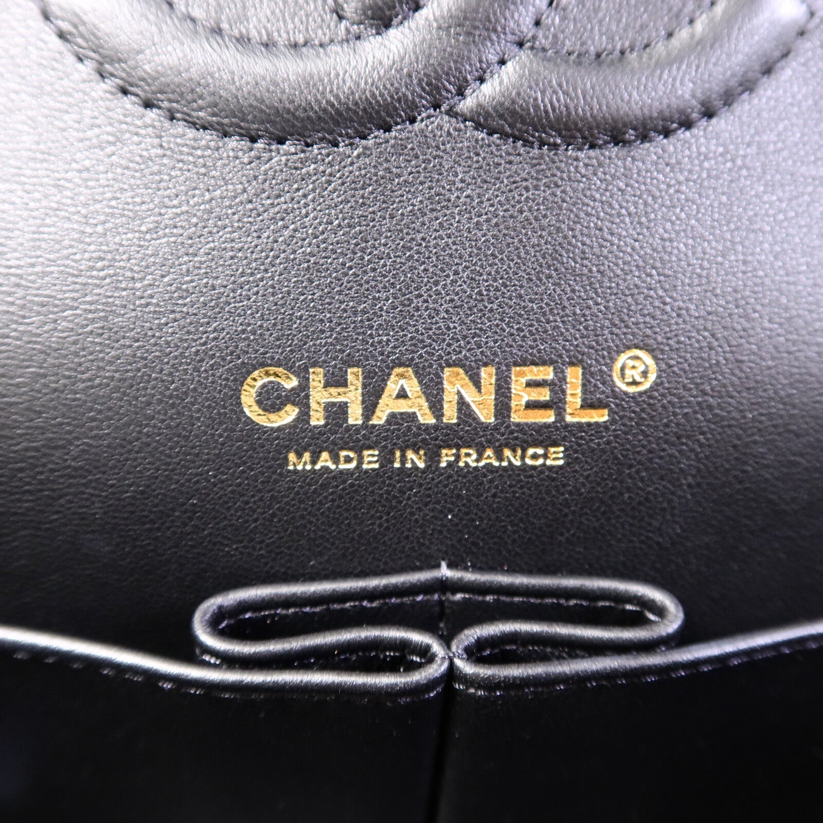 CHANEL 羊皮皮革Classic 25鏈帶肩背袋