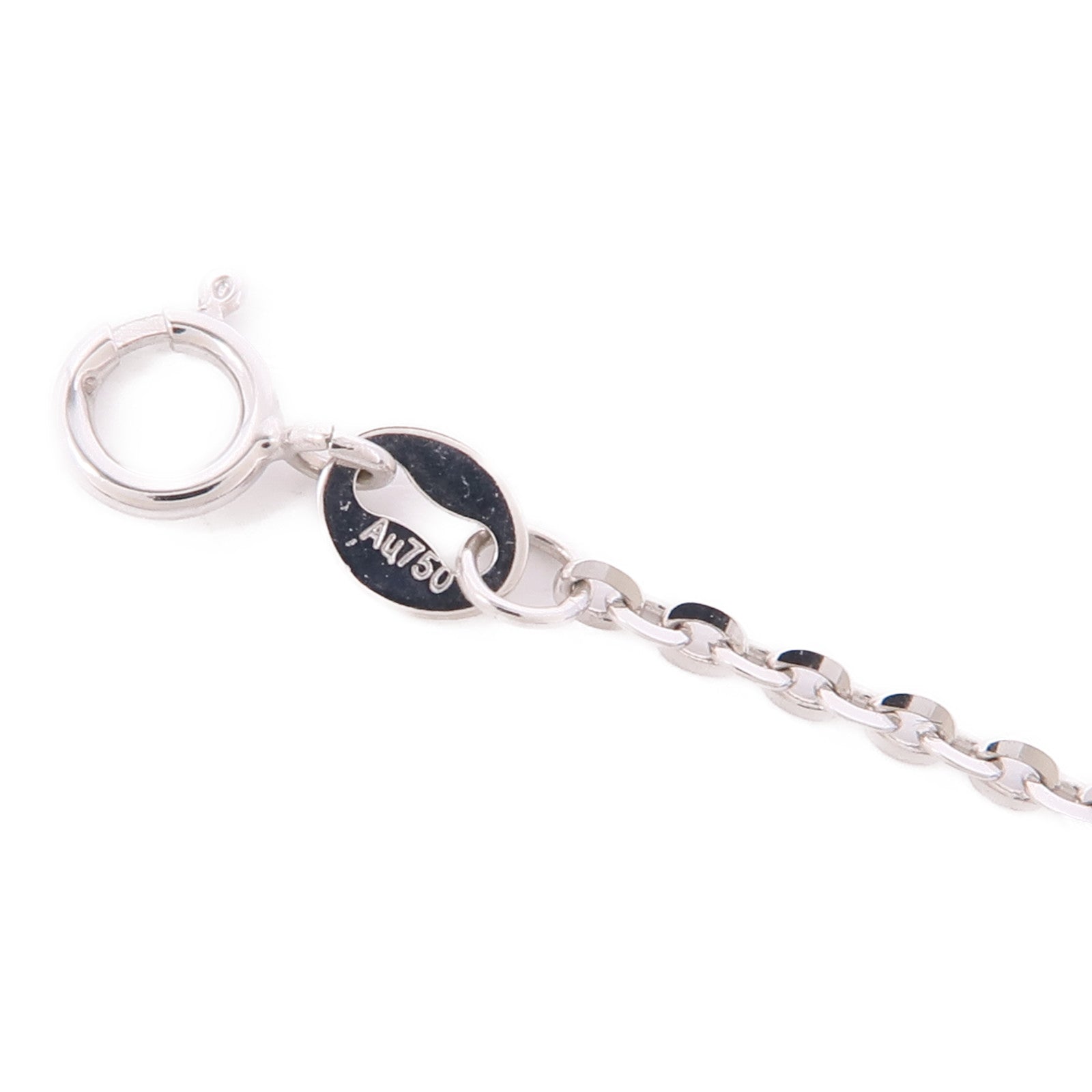 JEWELRY (PRICE DOWN) Diamond Necklace 18K White Gold