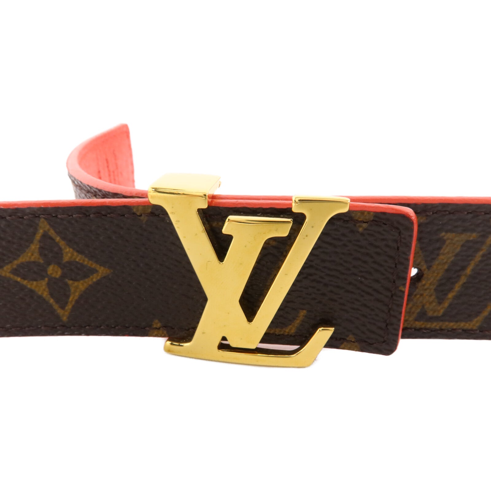 LOUIS VUITTON Monogram LV Initiales 90cm Belt皮帶