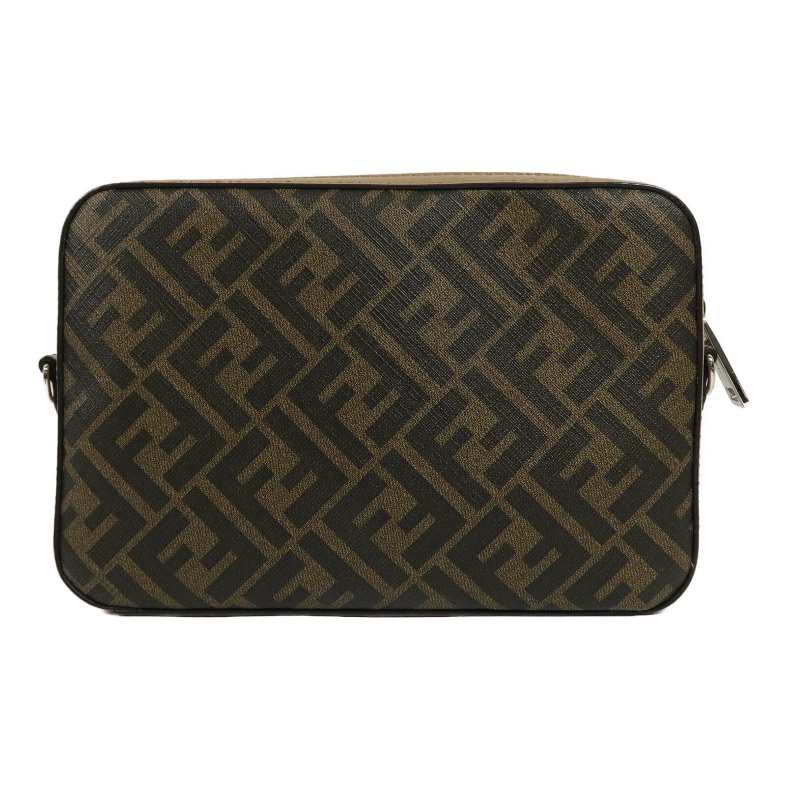 FENDI 塗層帆布Digonal Camera Case肩背袋