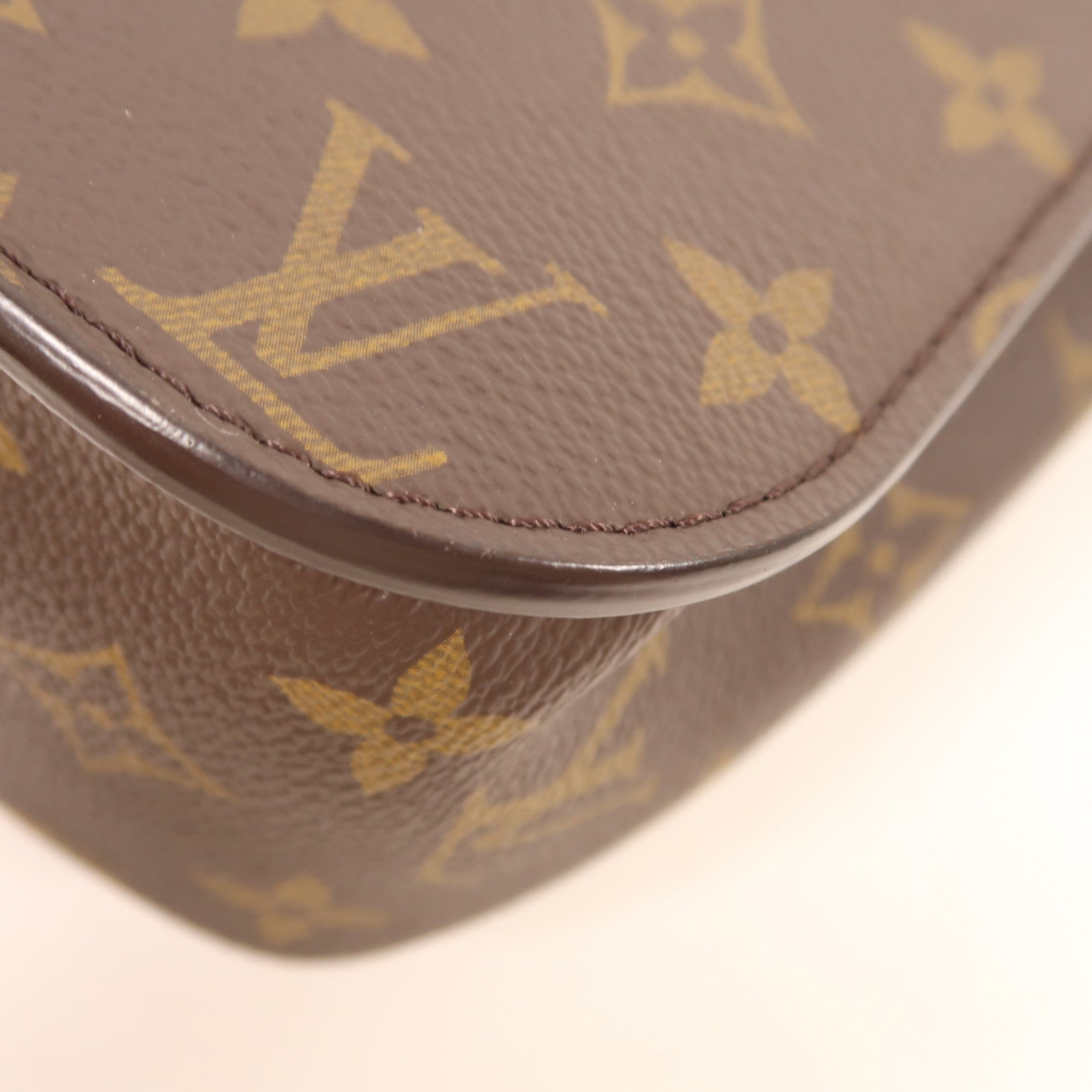 LOUIS VUITTON Monogram Passy金扣肩背袋棕色