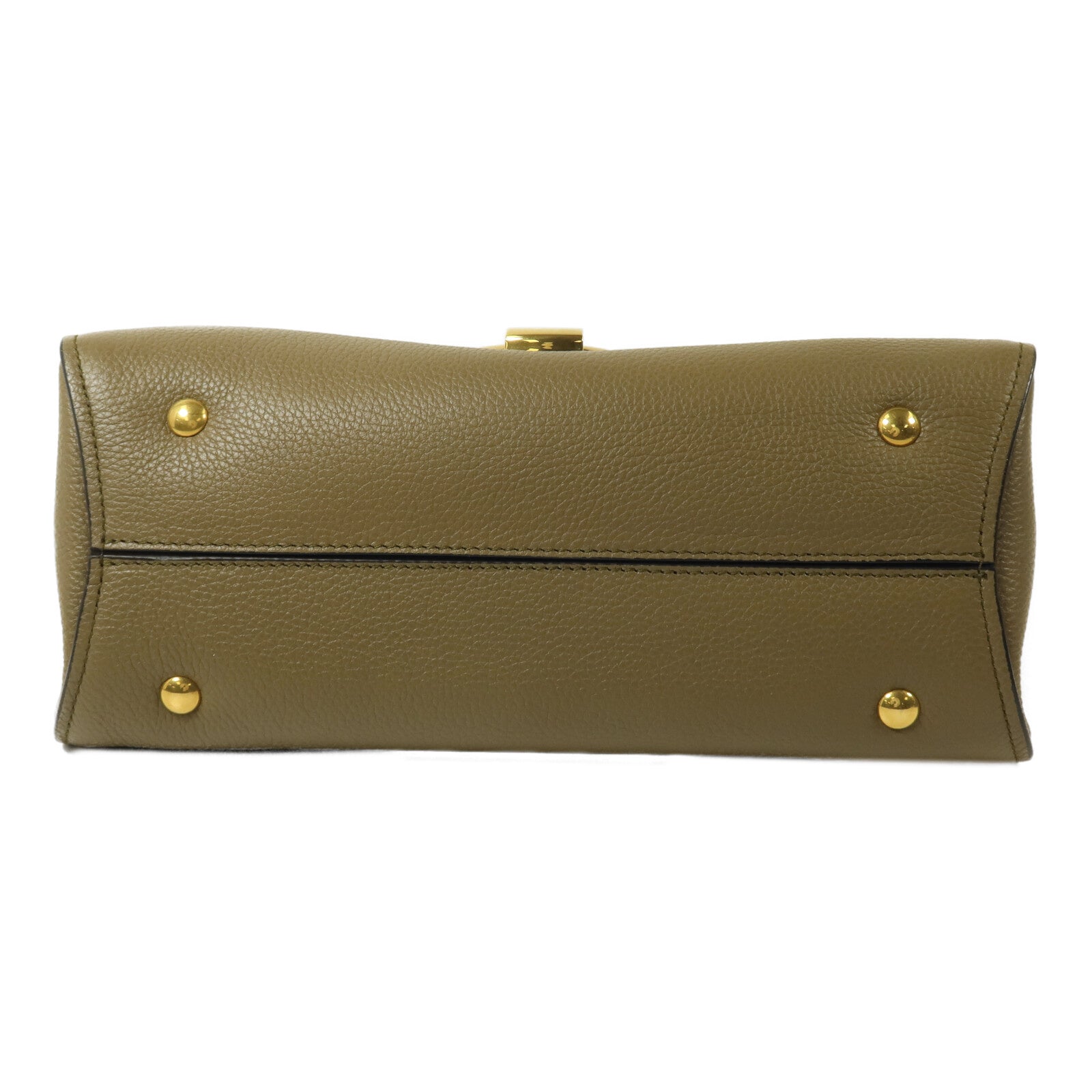 Salvatore Ferragamo 牛皮皮革Margot Gancini手挽肩背兩用袋