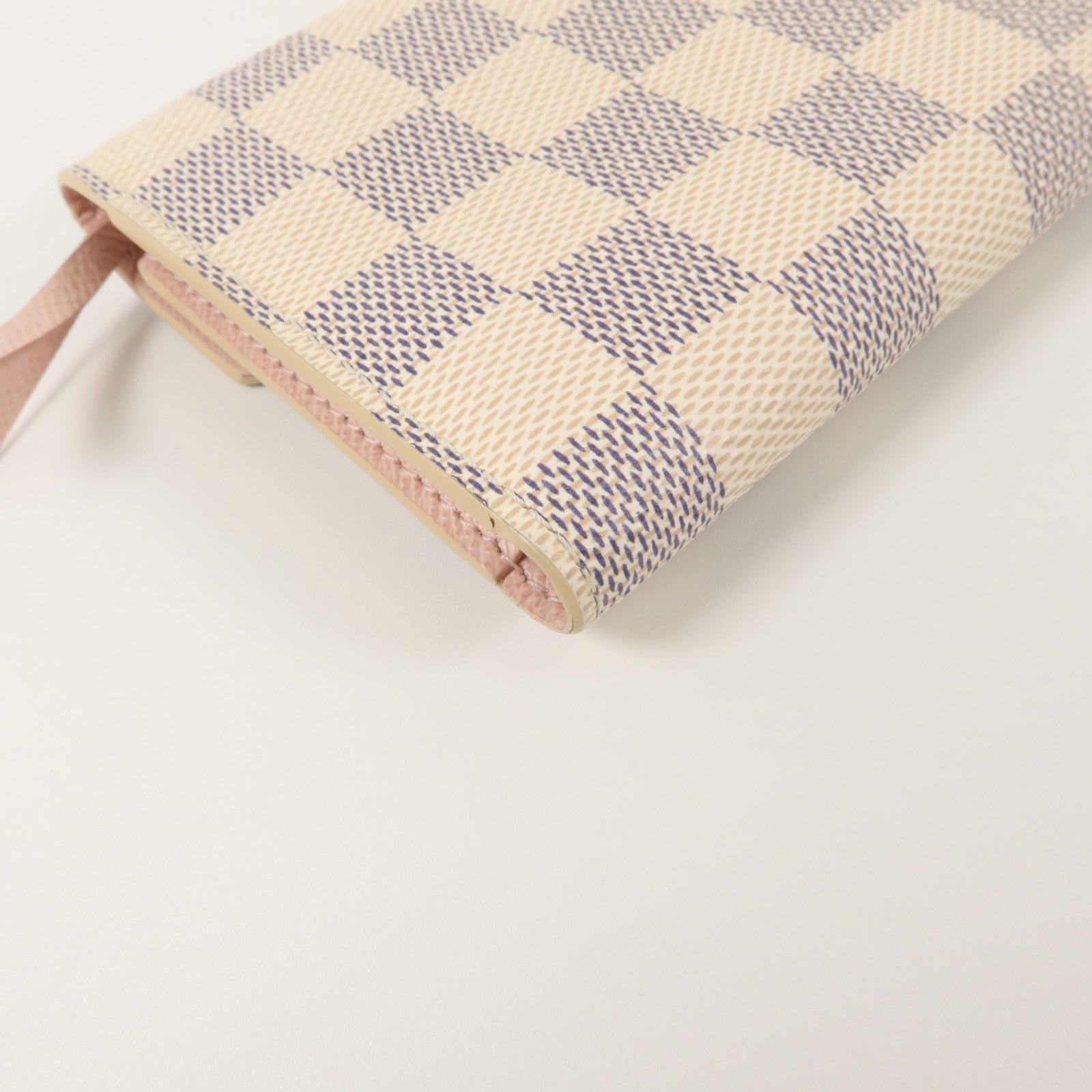 LOUIS VUITTON Damier Azur Victorine Wallet錢包
