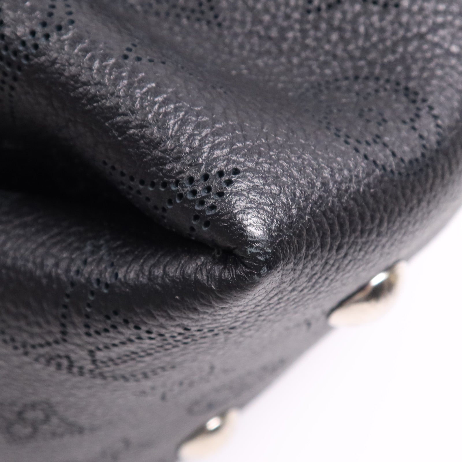 LOUIS VUITTON Mahina Bella銀扣手挽肩背兩用袋