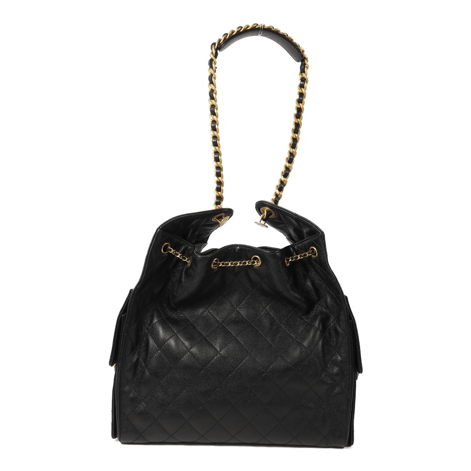 CHANEL 牛皮皮革25 Medium Hand Bag鏈帶手挽袋